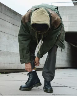 Originals|Platform Boots>Dr. Martens 1460 Pascal Bex Pisa Leather Lace Up Boots Black — Pisa