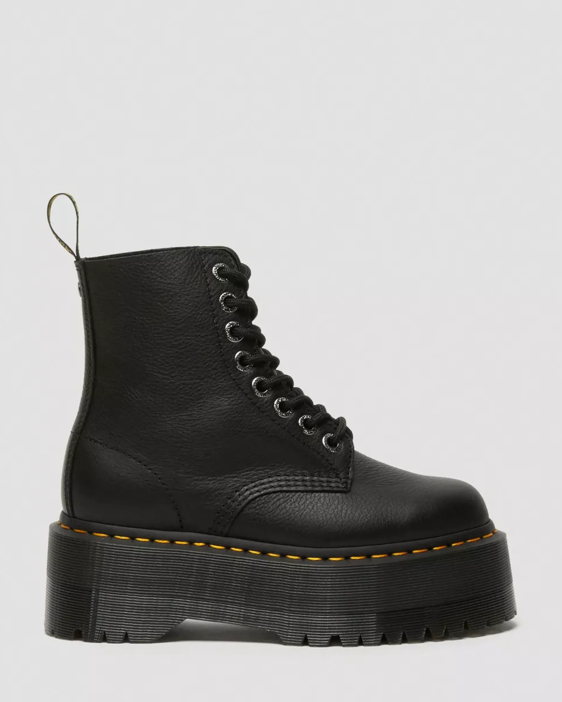 Bestsellers|Originals>Dr. Martens 1460 Pascal Max Leather Platform Boots Black — Pisa