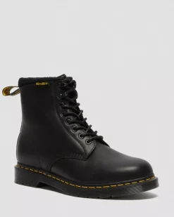 Originals|Winter Boots>Dr. Martens 1460 Pascal Warmwair Leather Lace Up Boots Black — Valor Wp