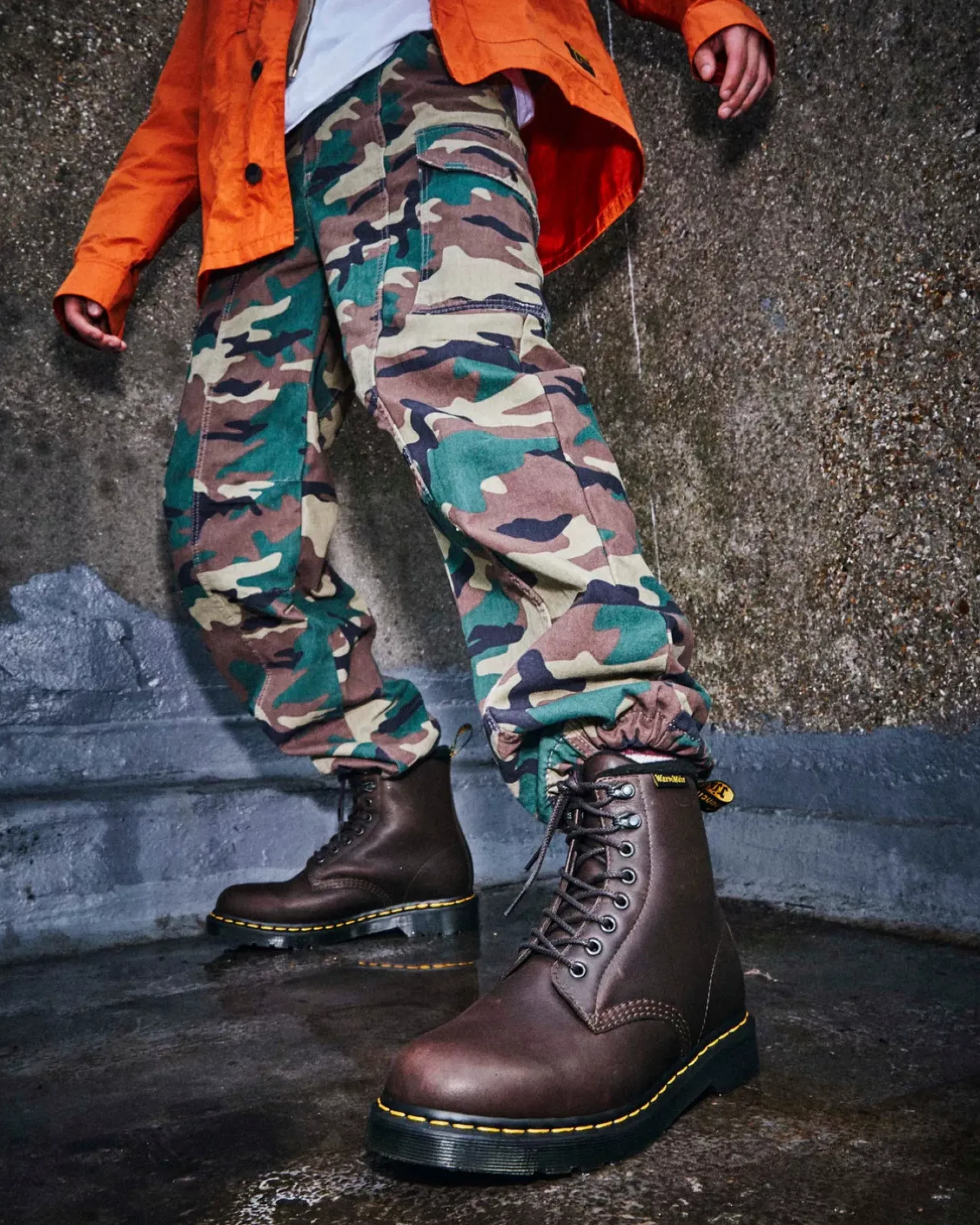 Winter Boots|Ankle Boots>Dr. Martens 1460 Pascal Warmwair Leather Lace Up Boots Dark Brown — Valor Wp