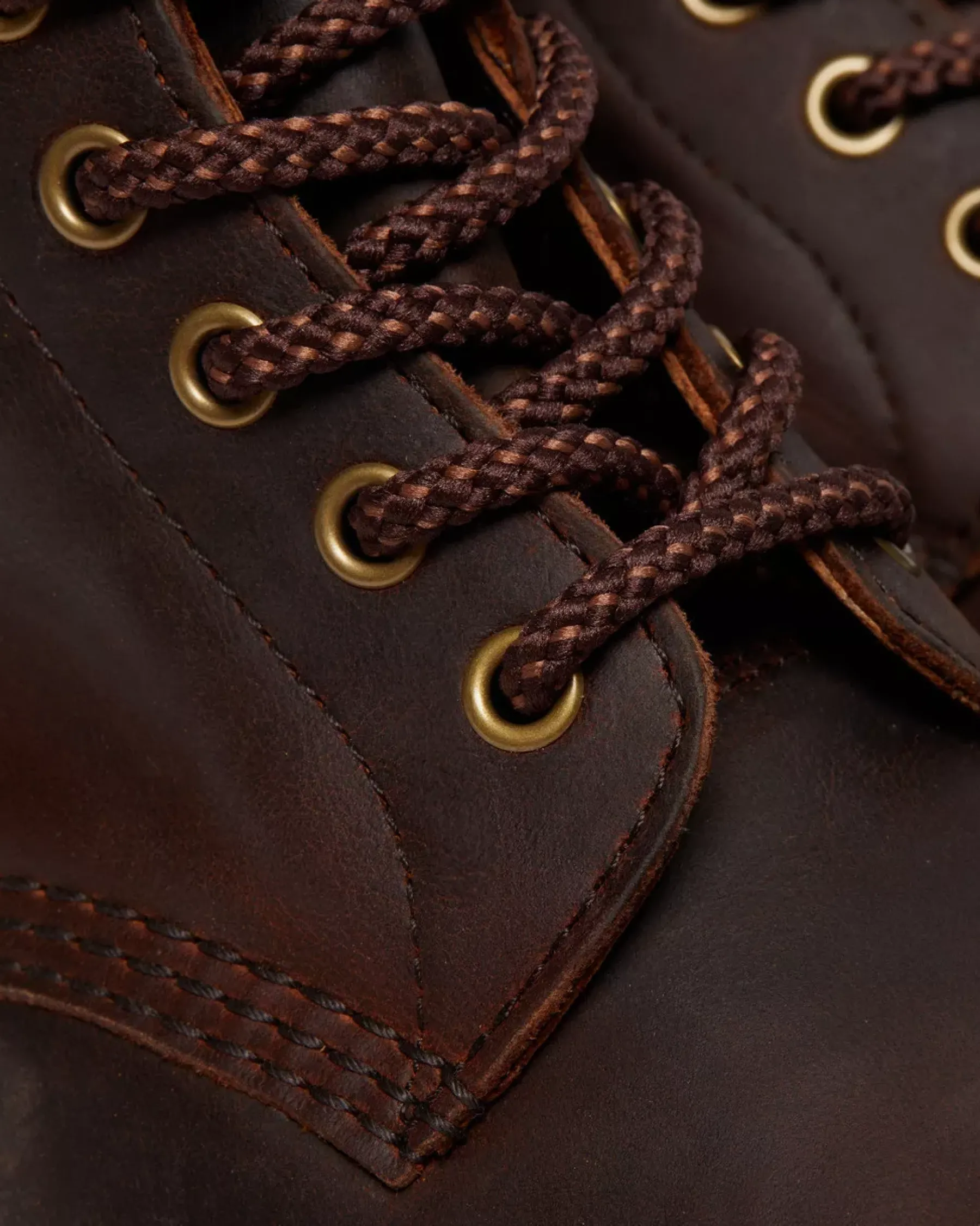 Originals|Ankle Boots>Dr. Martens 1460 Pascal Waxed Full Grain Leather Lace Up Boots Chestnut — Waxed Full Grain