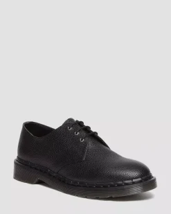 Sale|Originals>Dr. Martens 1461 Pebble Grain Leather Oxford Shoes BLACK — Atlas Pebble Grain
