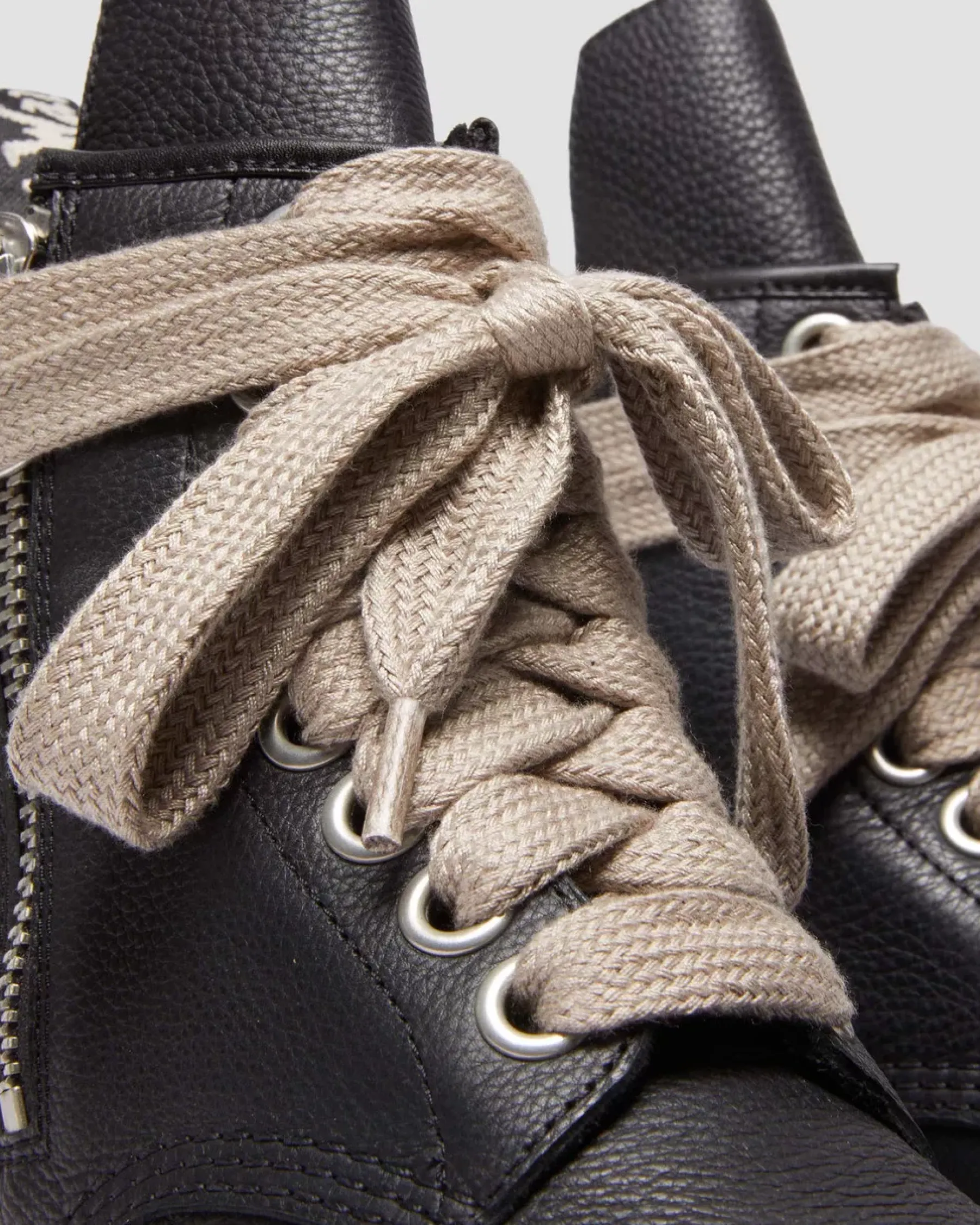 Ankle Boots|Boots>Dr. Martens 1460 Rick Owens DMXL Leather Lace Up Boots Black — Lunar