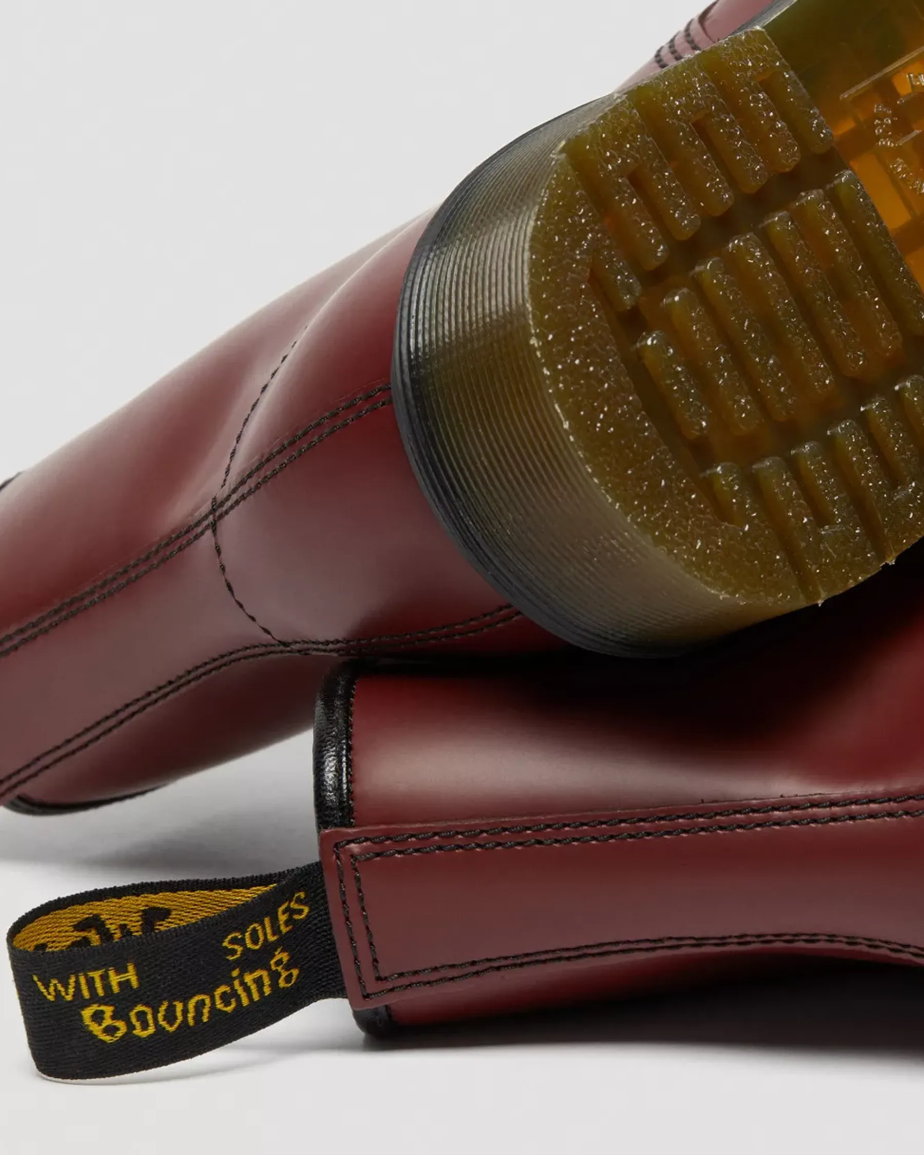 Originals|Bestsellers>Dr. Martens 1460 Smooth Leather Lace Up Boots Cherry Red — Smooth Leather