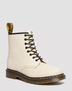 Sale|Originals>Dr. Martens 1460 Smooth Leather Lace Up Boots Parchment Beige — Smooth Leather