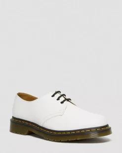 Sale|Originals>Dr. Martens 1461 Smooth Leather Oxford Shoes White — Smooth Leather