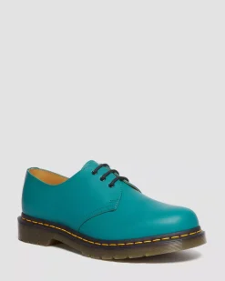 Sale|Originals>Dr. Martens 1461 Smooth Leather Oxford Shoes TEAL GREEN — Smooth Leather