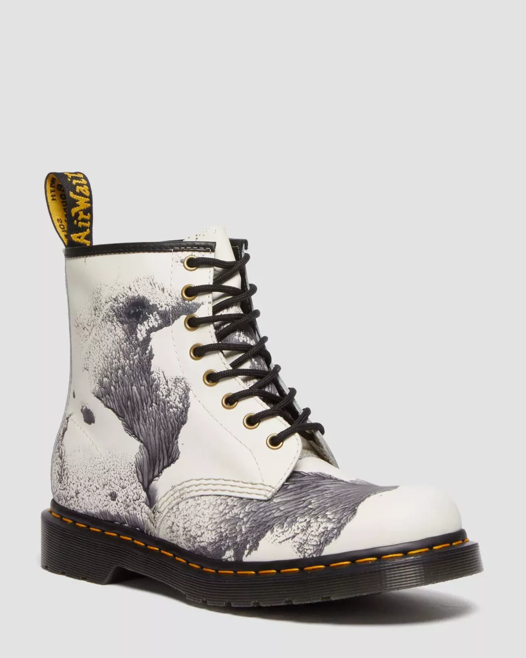 Originals|Ankle Boots>Dr. Martens 1460 Tate 'Decalcomania' Backhand Leather Lace Up Boots Multi — Backhand