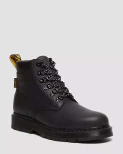 Sale|Originals>Dr. Martens 939 Trinity Waterproof Leather Lace Up Boots BLACK