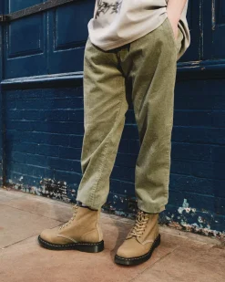 Originals|Ankle Boots>Dr. Martens 1460 Tumbled Nubuck Leather Lace Up Boots Savannah Tan — Tumbled Nubuck