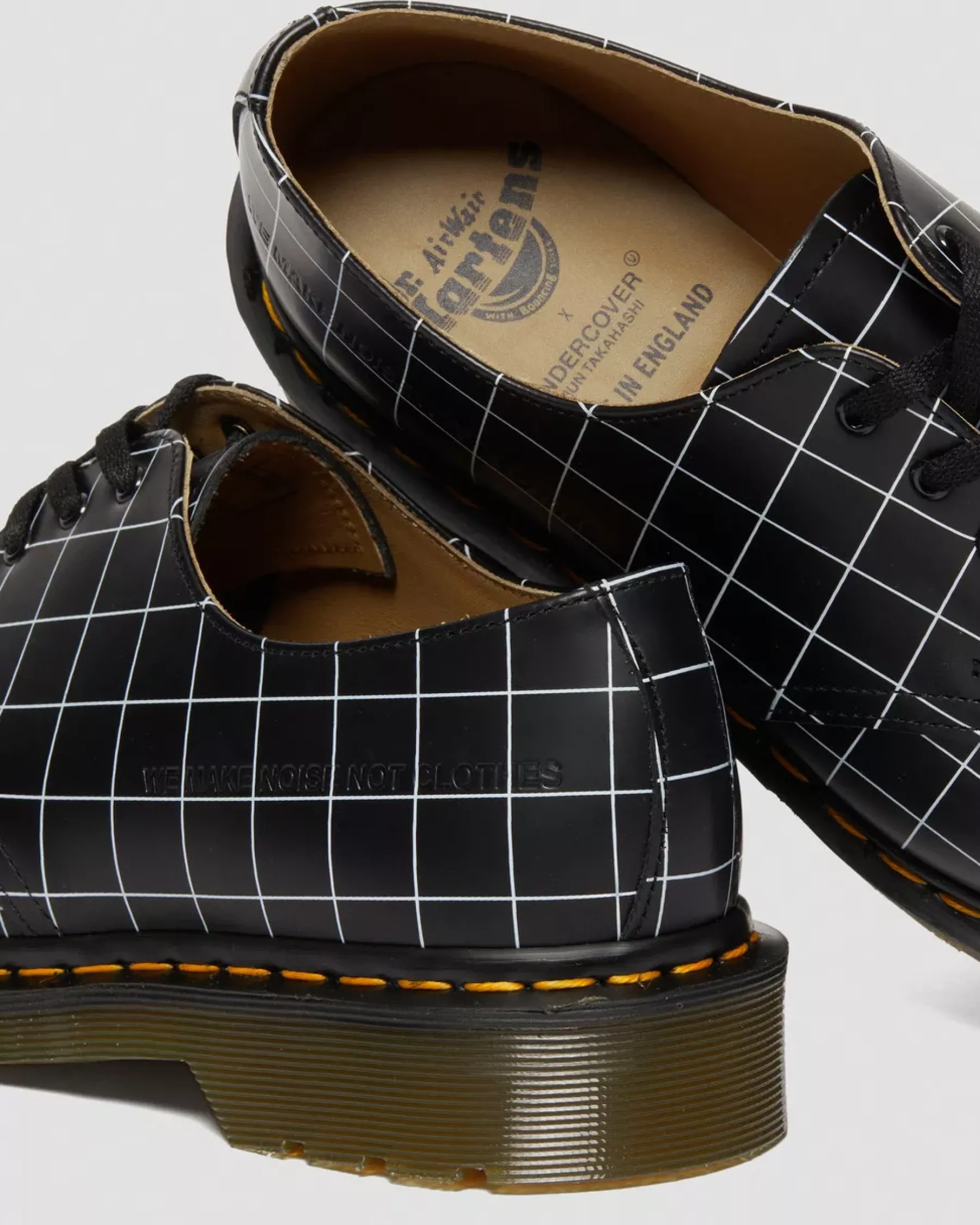 Sale|Oxfords>Dr. Martens 1461 Undercover Made in England Leather Oxford Shoes Black — Smooth Leather