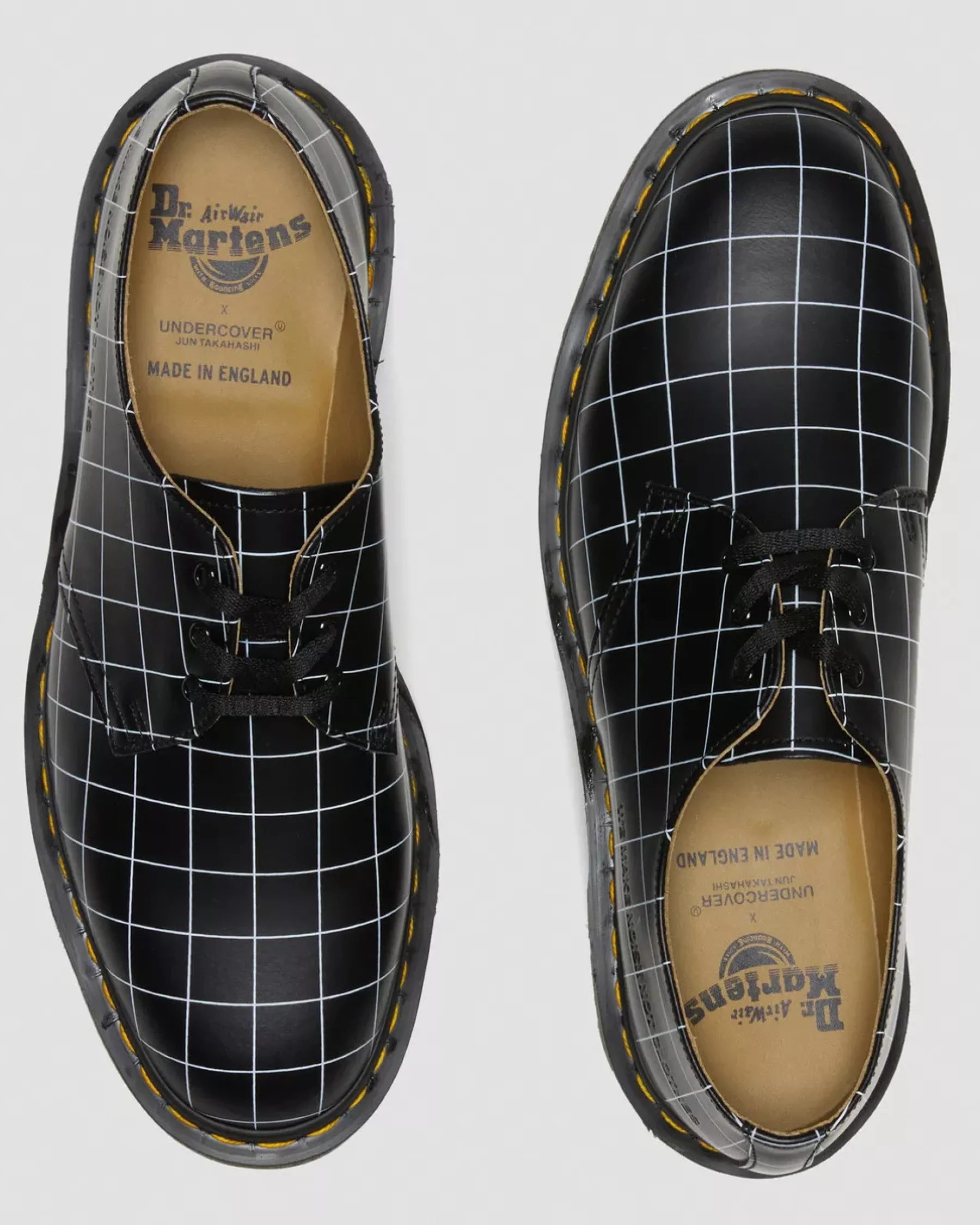 Sale|Oxfords>Dr. Martens 1461 Undercover Made in England Leather Oxford Shoes Black — Smooth Leather
