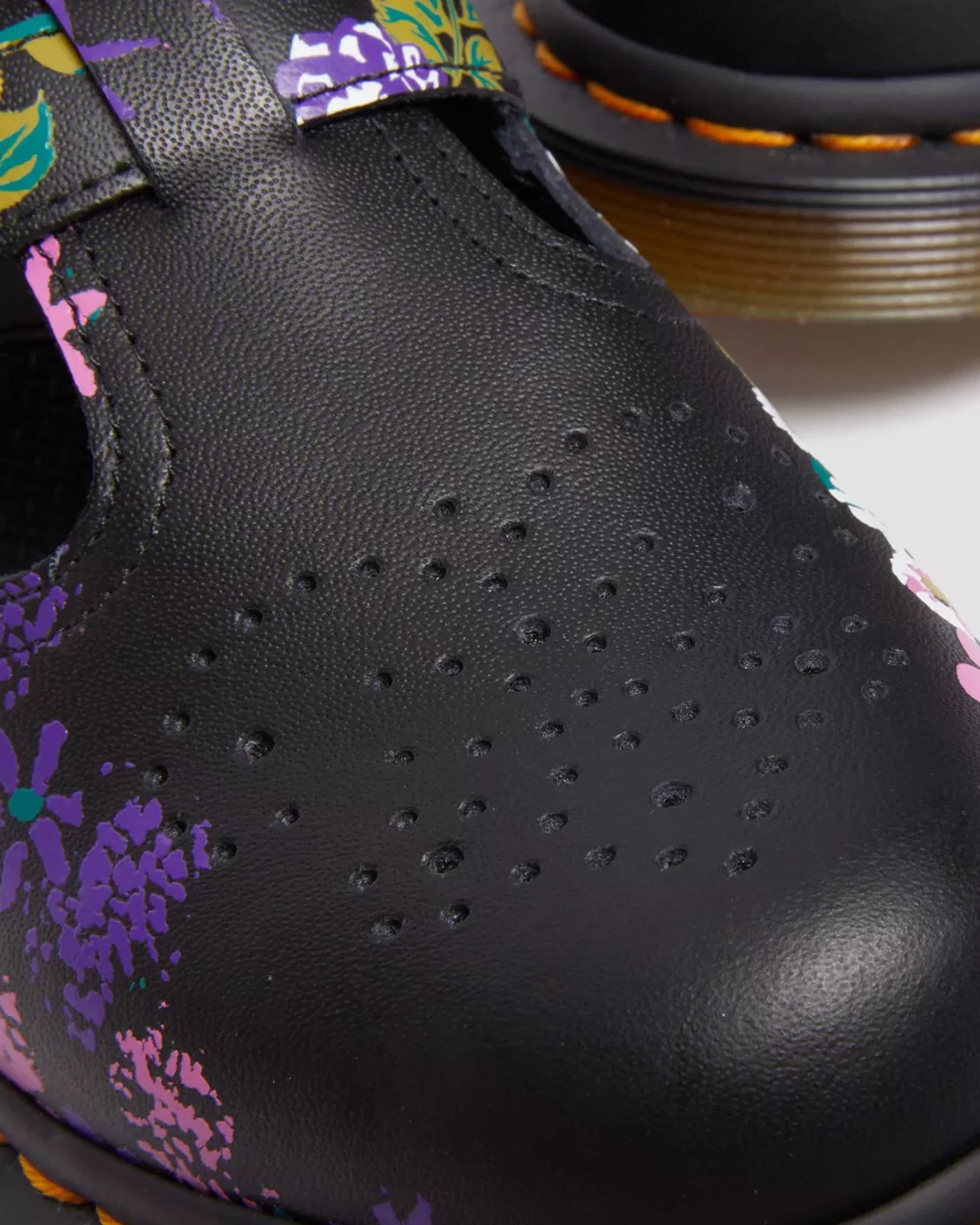Sale|Originals>Dr. Martens 8065 Vintage Floral Leather Mary Jane Shoes BLACK+MULTI — Vintage Floral Backhand