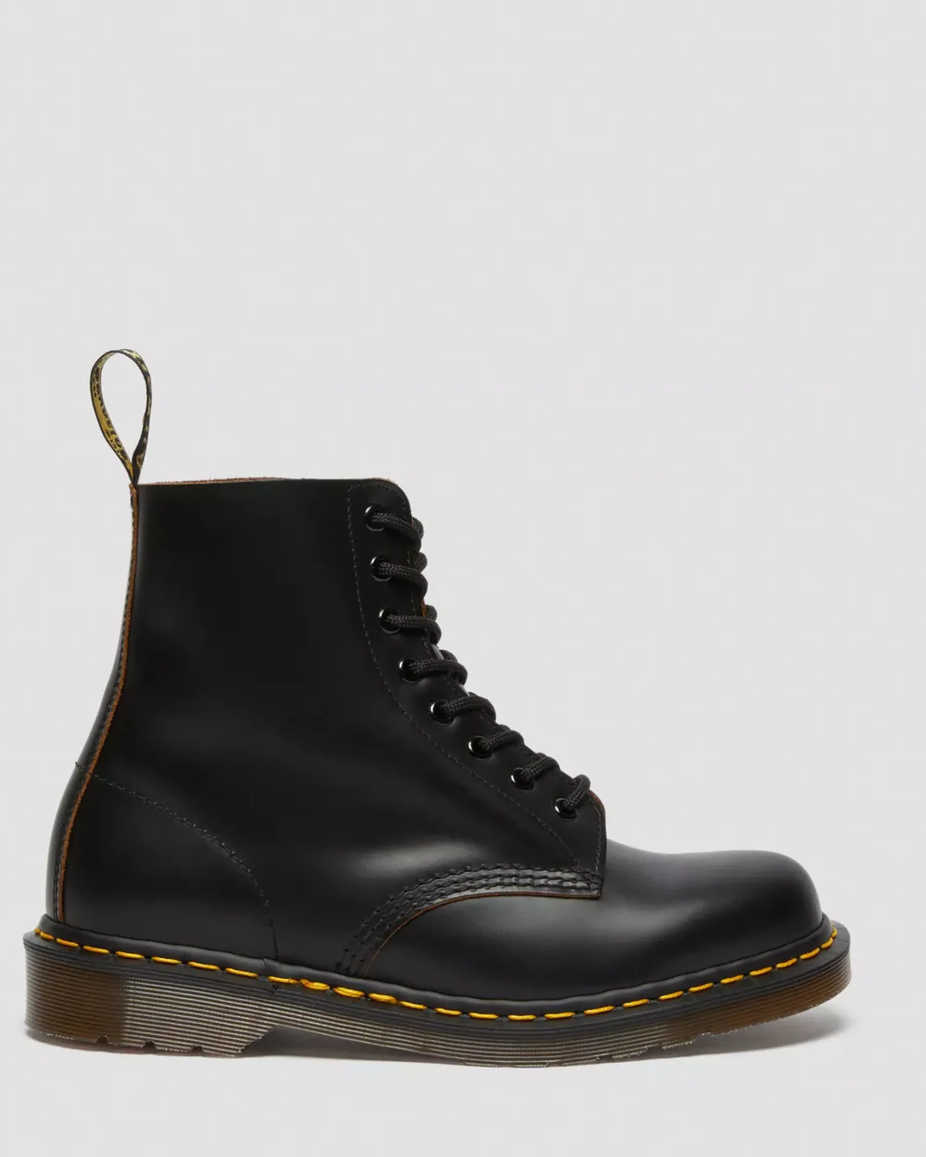 Originals|Ankle Boots>Dr. Martens 1460 Vintage Made in England Lace Up Boots Black — Quilon