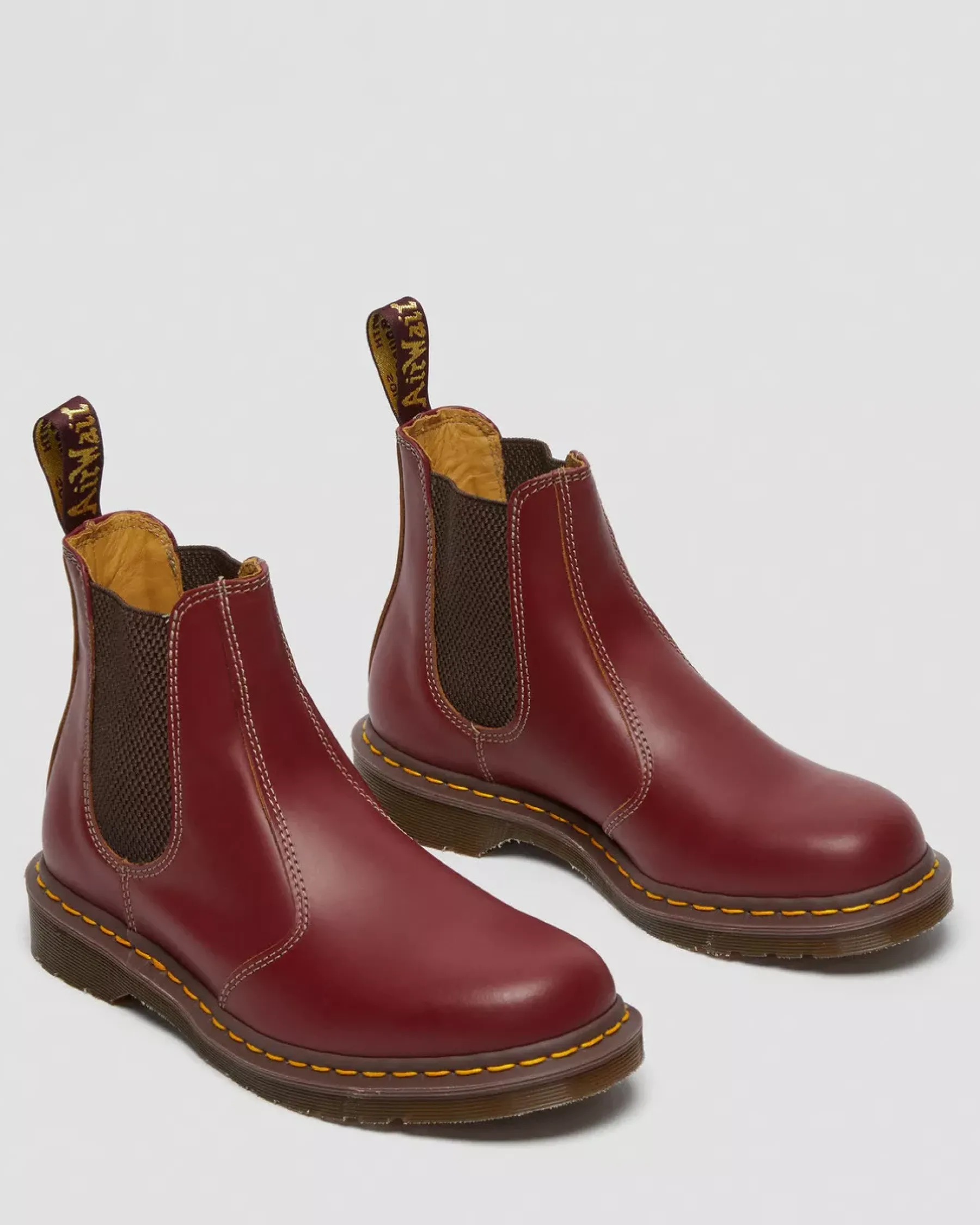 Sale|Originals>Dr. Martens 2976 Vintage Made In England Chelsea Boots Red — Quilon