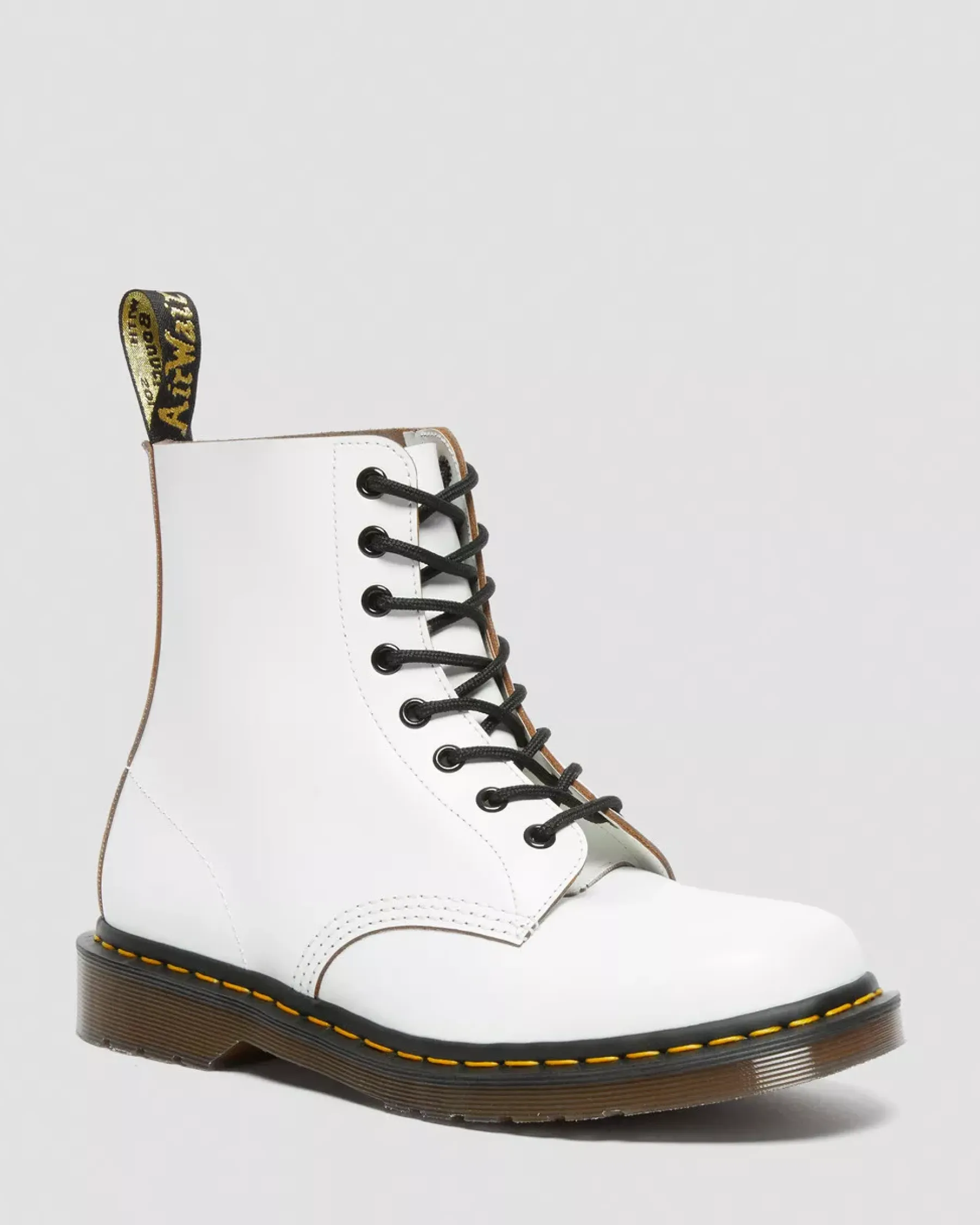 Sale|Originals>Dr. Martens 1460 Vintage Made in England Lace Up Boots White — Quilon