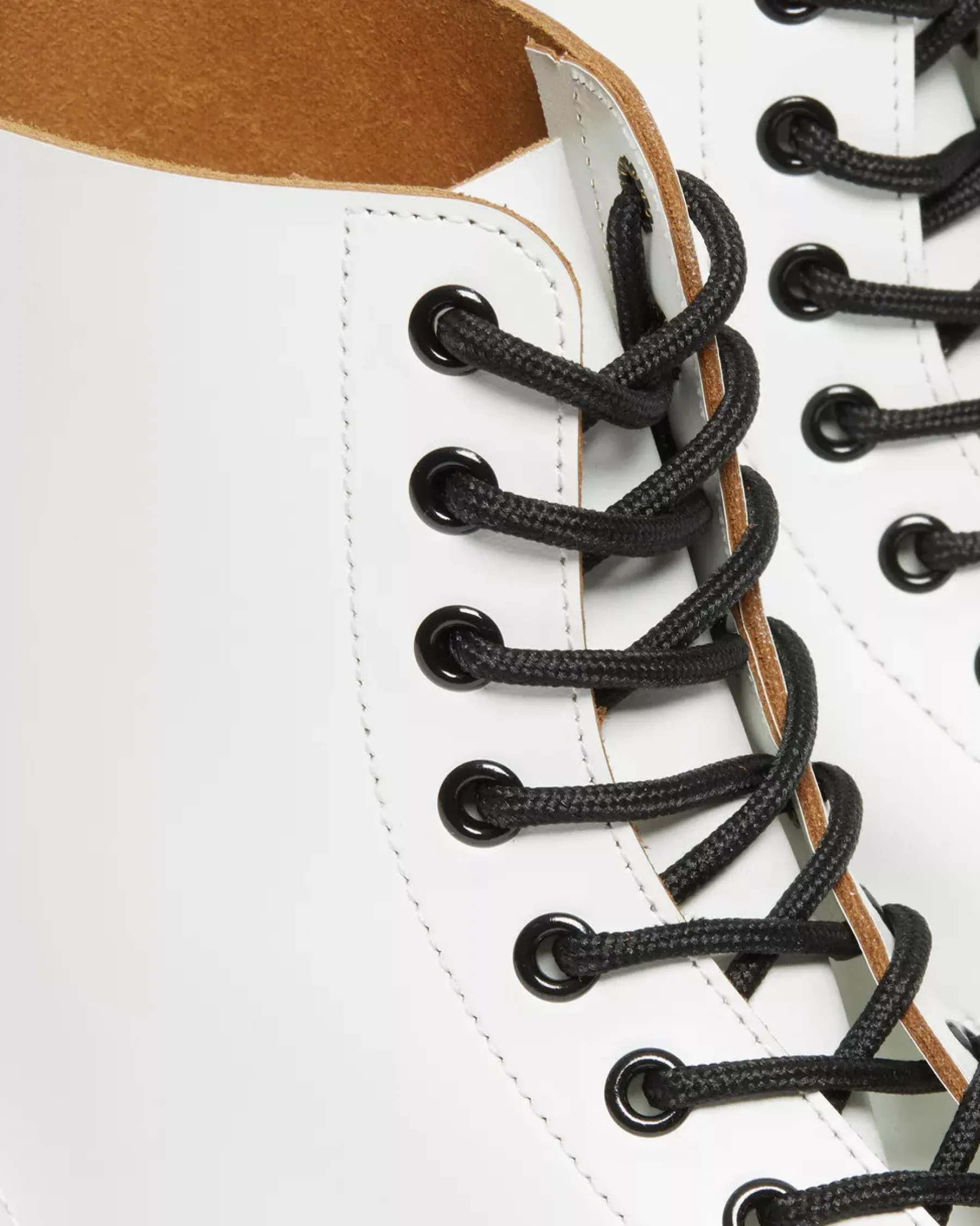 Sale|Originals>Dr. Martens 1460 Vintage Made in England Lace Up Boots White — Quilon