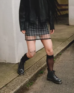 Originals|Ankle Boots>Dr. Martens 939 Vintage Smooth Leather Lace Up Boots Black — Vintage Smooth