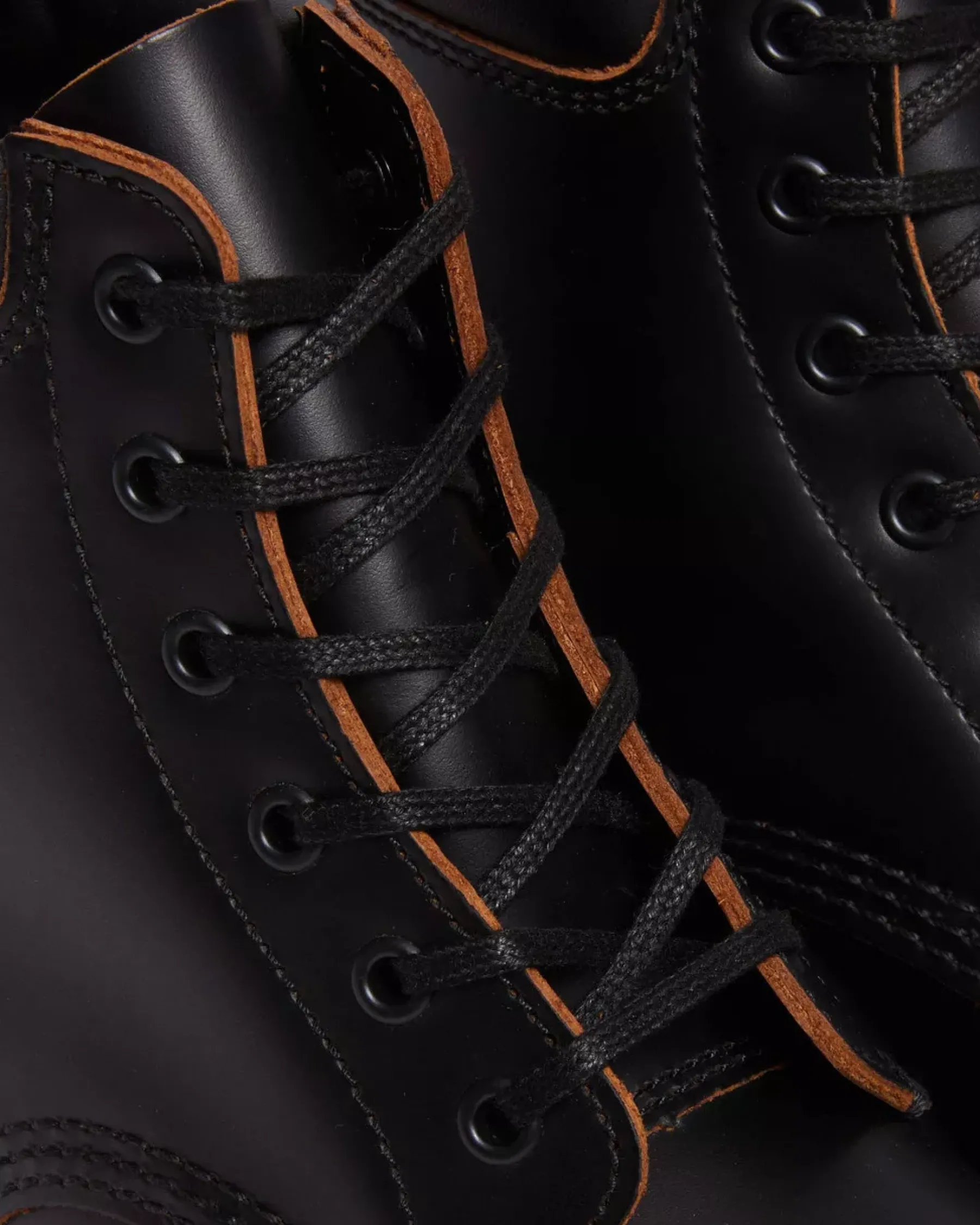 Originals|Ankle Boots>Dr. Martens 939 Vintage Smooth Leather Lace Up Boots Black — Vintage Smooth