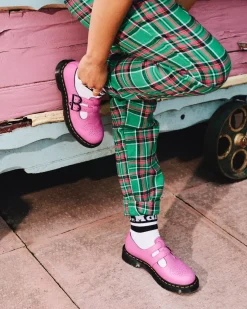 Sale|Originals>Dr. Martens 8065 Virginia Leather Mary Jane Shoes THRIFT PINK — Virginia
