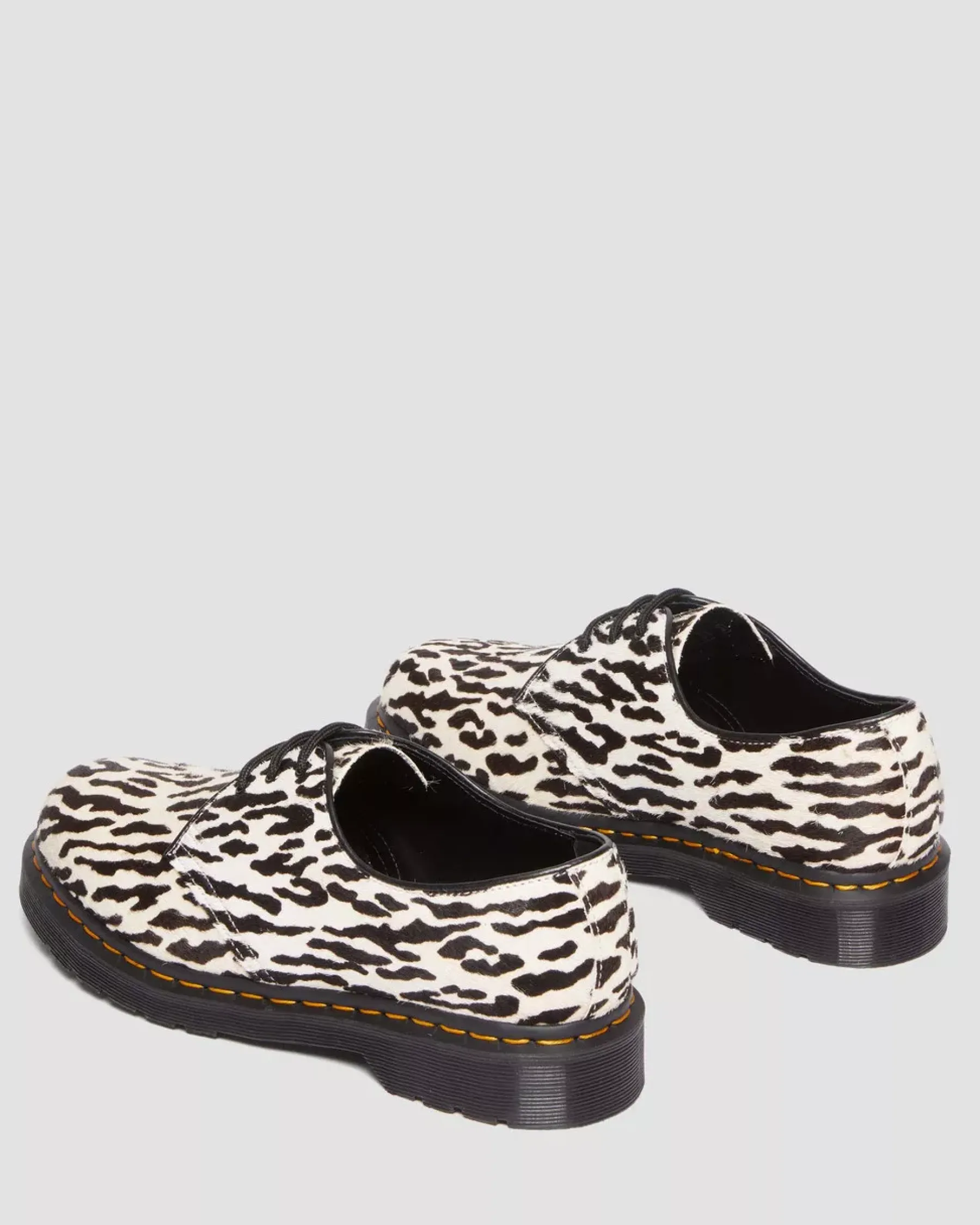 Sale|Originals>Dr. Martens 1461 Wacko Maria Hair-On Oxford Shoes Black+White — Hair On