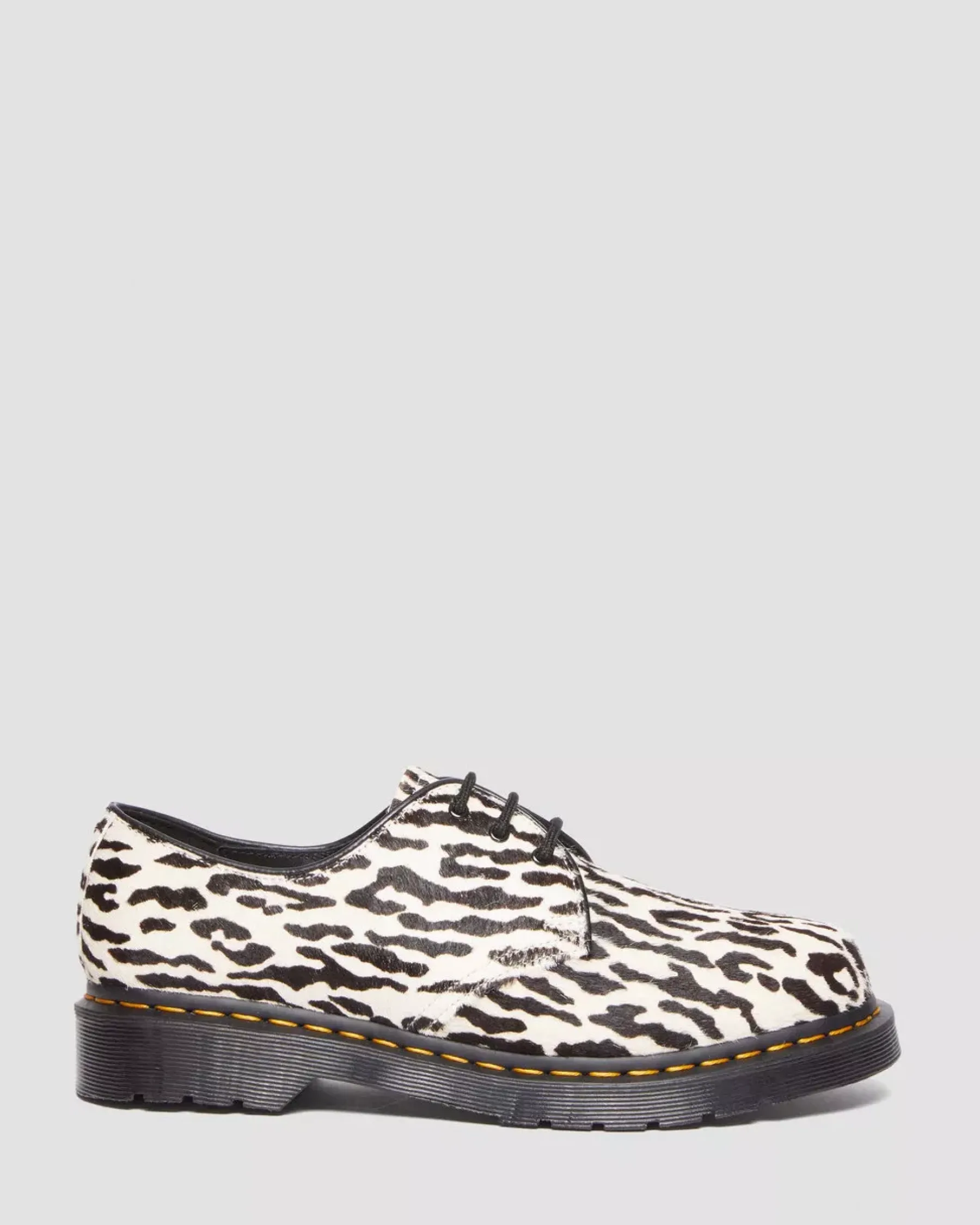 Sale|Originals>Dr. Martens 1461 Wacko Maria Hair-On Oxford Shoes Black+White — Hair On