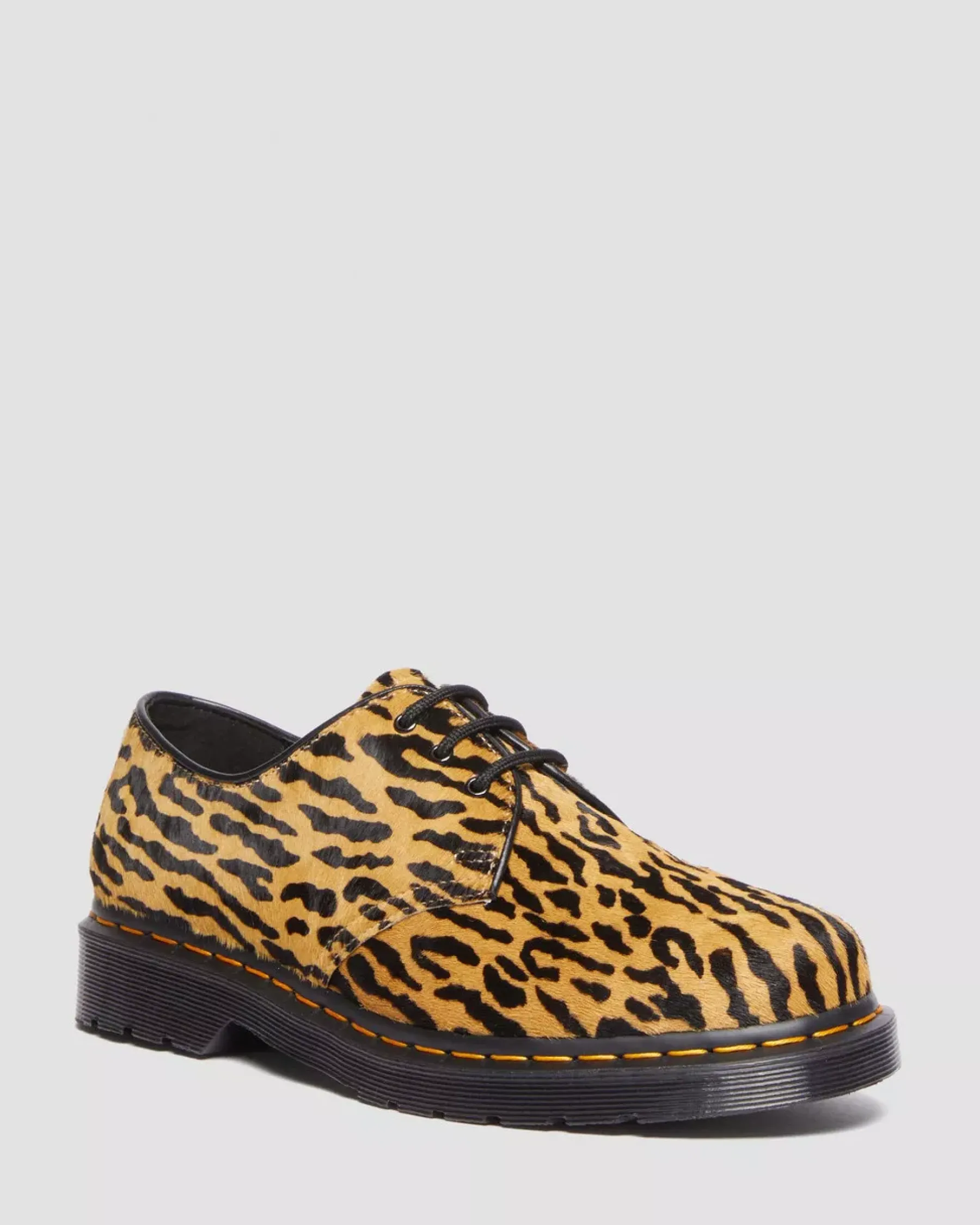 Sale|Originals>Dr. Martens 1461 Wacko Maria Hair-On Oxford Shoes Black+Tan — Hair On