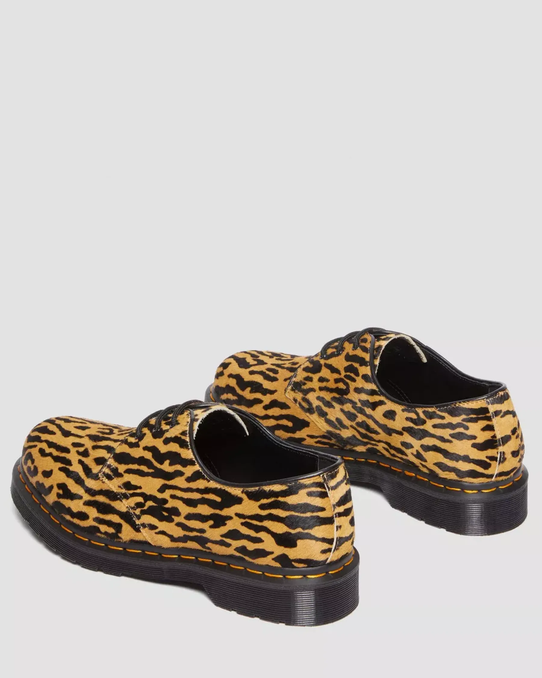 Sale|Originals>Dr. Martens 1461 Wacko Maria Hair-On Oxford Shoes Black+Tan — Hair On