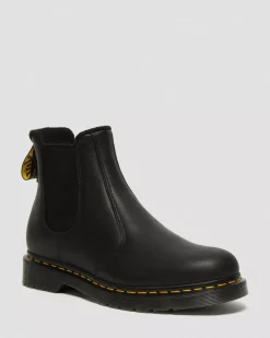 Originals|Winter Boots>Dr. Martens 2976 Warmwair Leather Chelsea Boots Black — Valor Wp