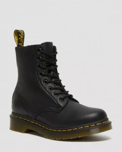 Originals|Bestsellers>Dr. Martens 1460 Women's Pascal Virginia Leather Boots Black — Virginia