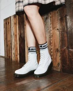 Sale|Originals>Dr. Martens 1460 Women's Pascal Virginia Leather Boots White — Virginia