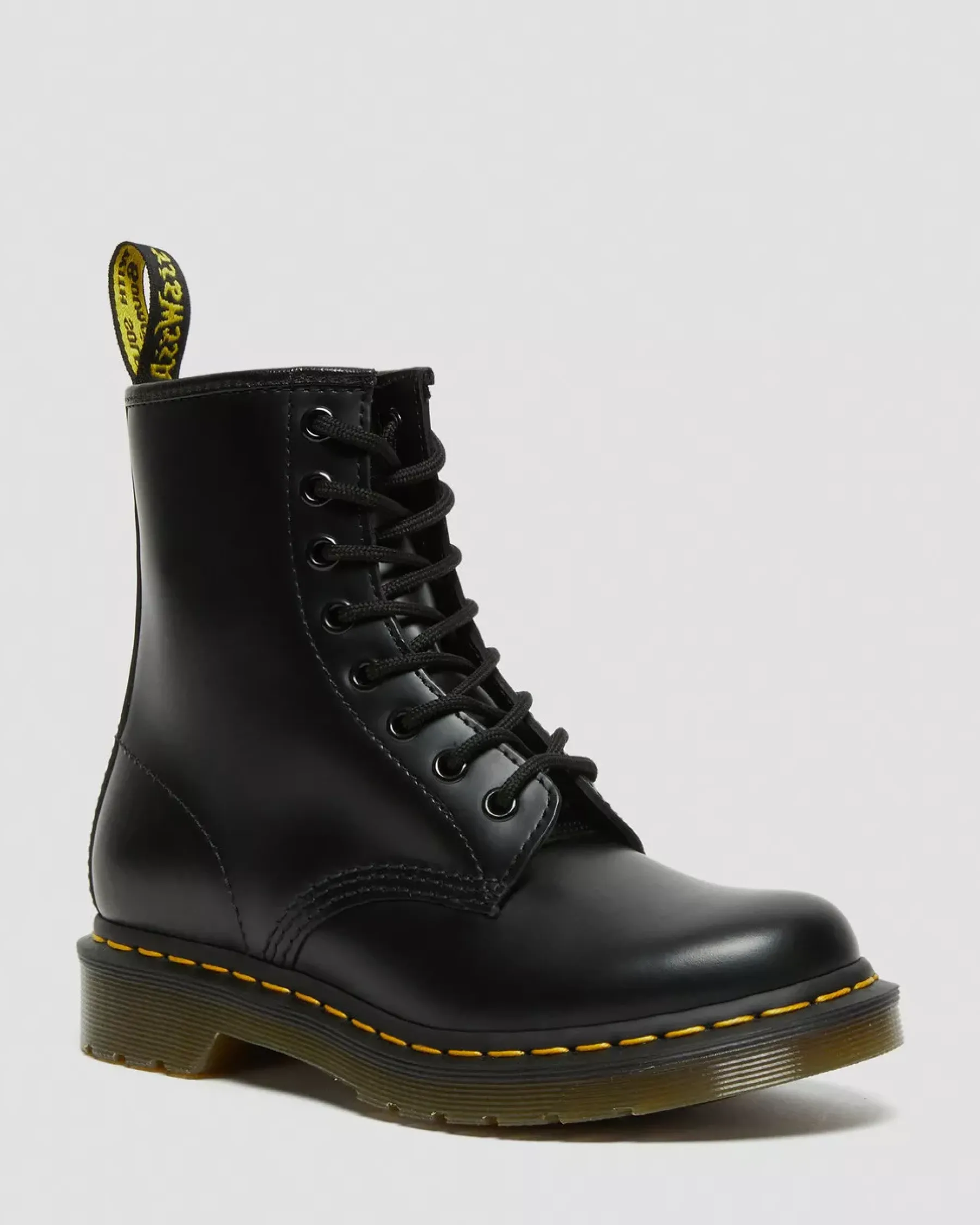 Originals|Bestsellers>Dr. Martens 1460 Women's Smooth Leather Lace Up Boots Black — Smooth Leather