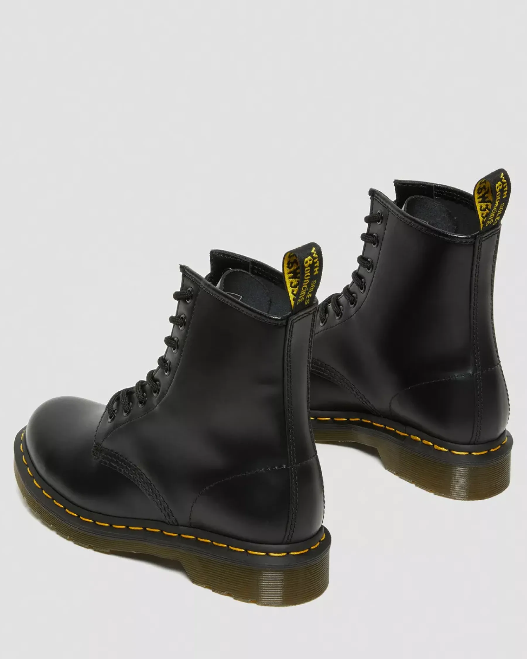 Originals|Bestsellers>Dr. Martens 1460 Women's Smooth Leather Lace Up Boots Black — Smooth Leather