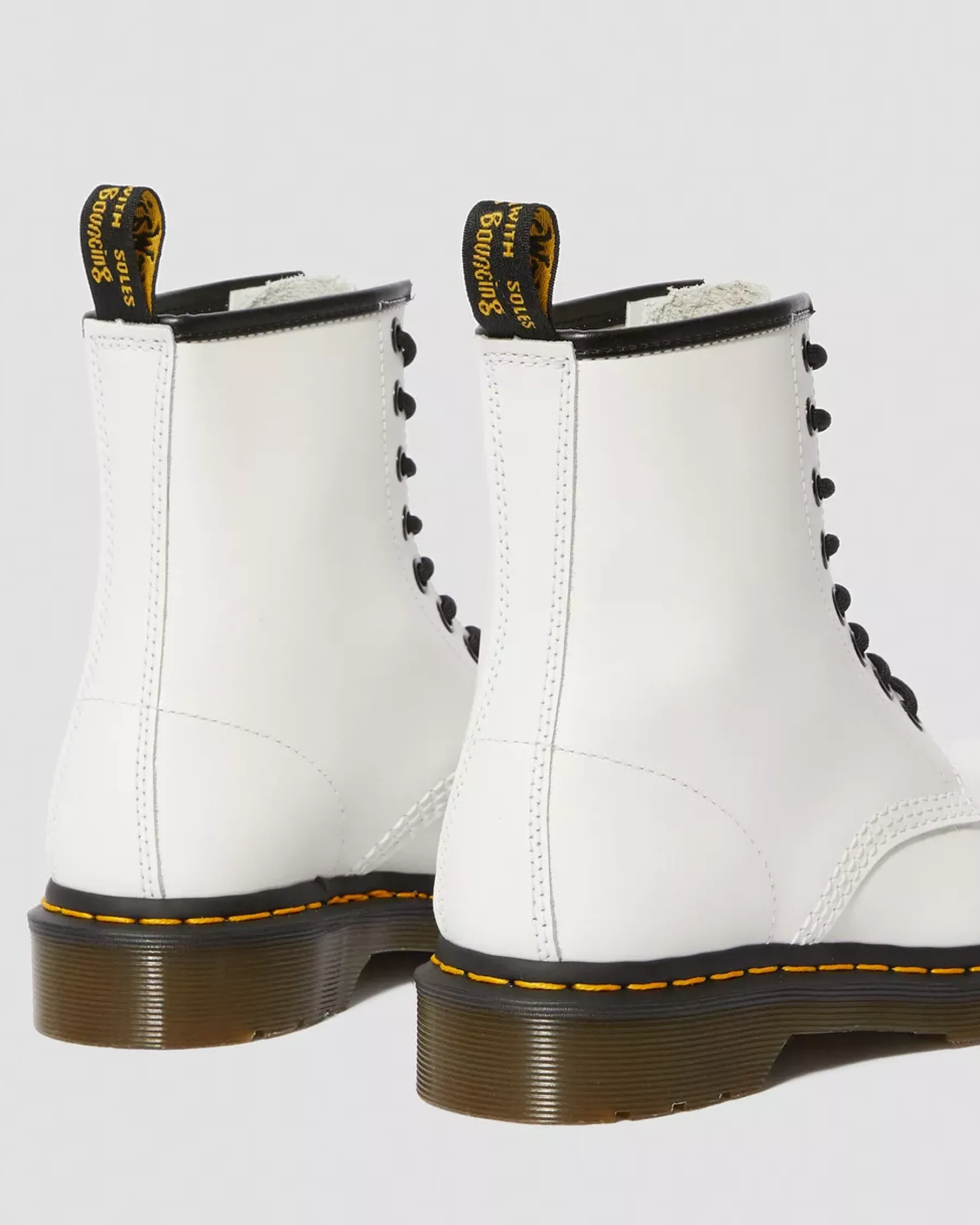 Sale|Originals>Dr. Martens 1460 Women's Smooth Leather Lace Up Boots White — Smooth Leather