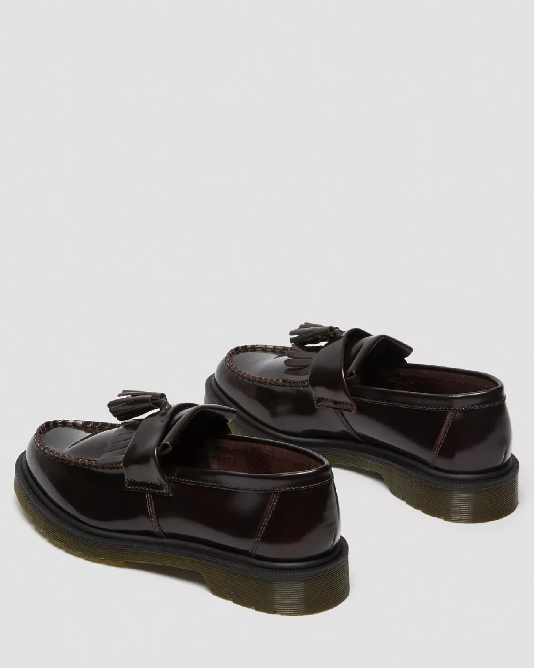 Shoes|Shoes>Dr. Martens Adrian Arcadia Leather Tassel Loafers Cherry Red — Arcadia