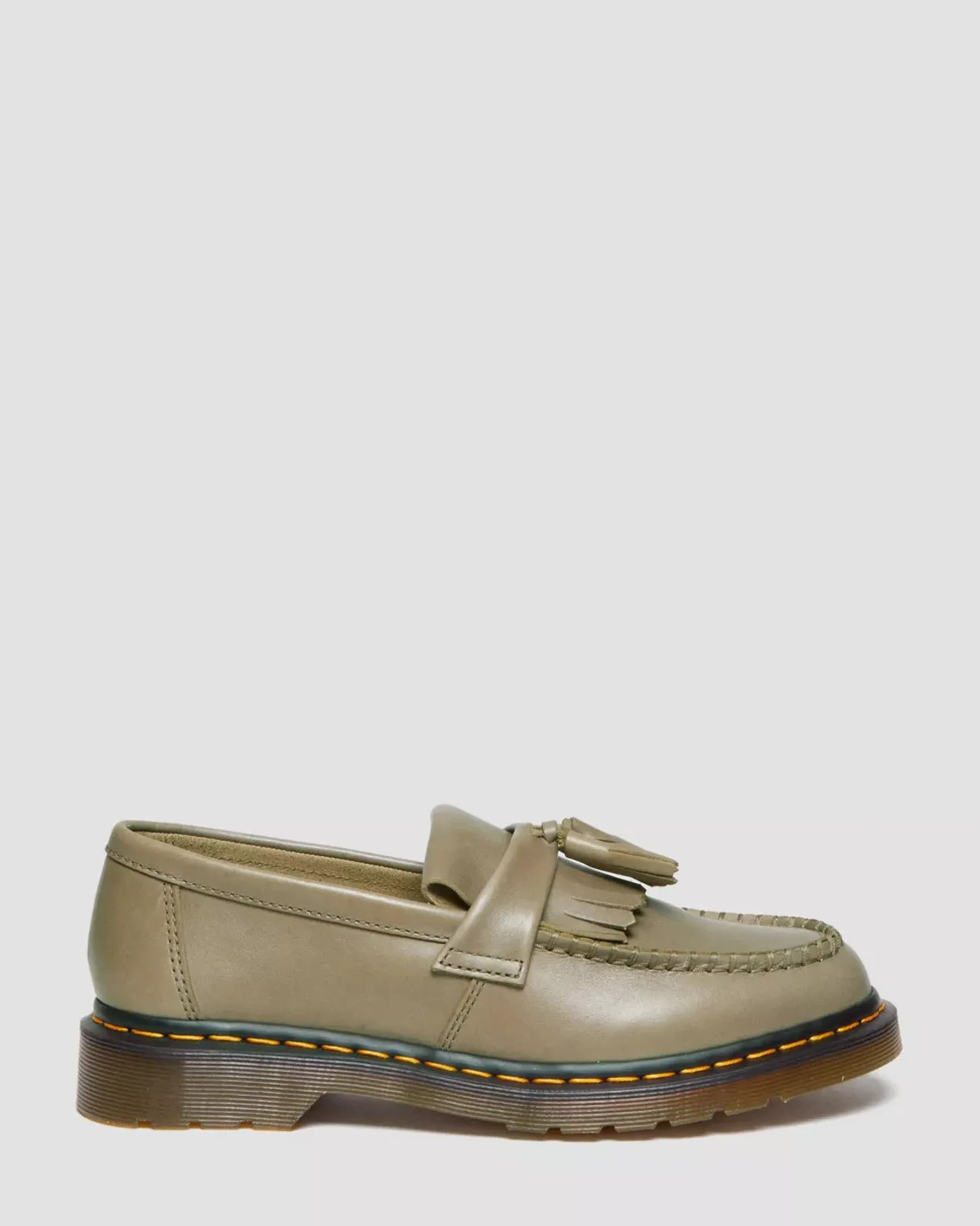 Sale|Originals>Dr. Martens Adrian Carrara Leather Tassel Loafers Olive — Carrara