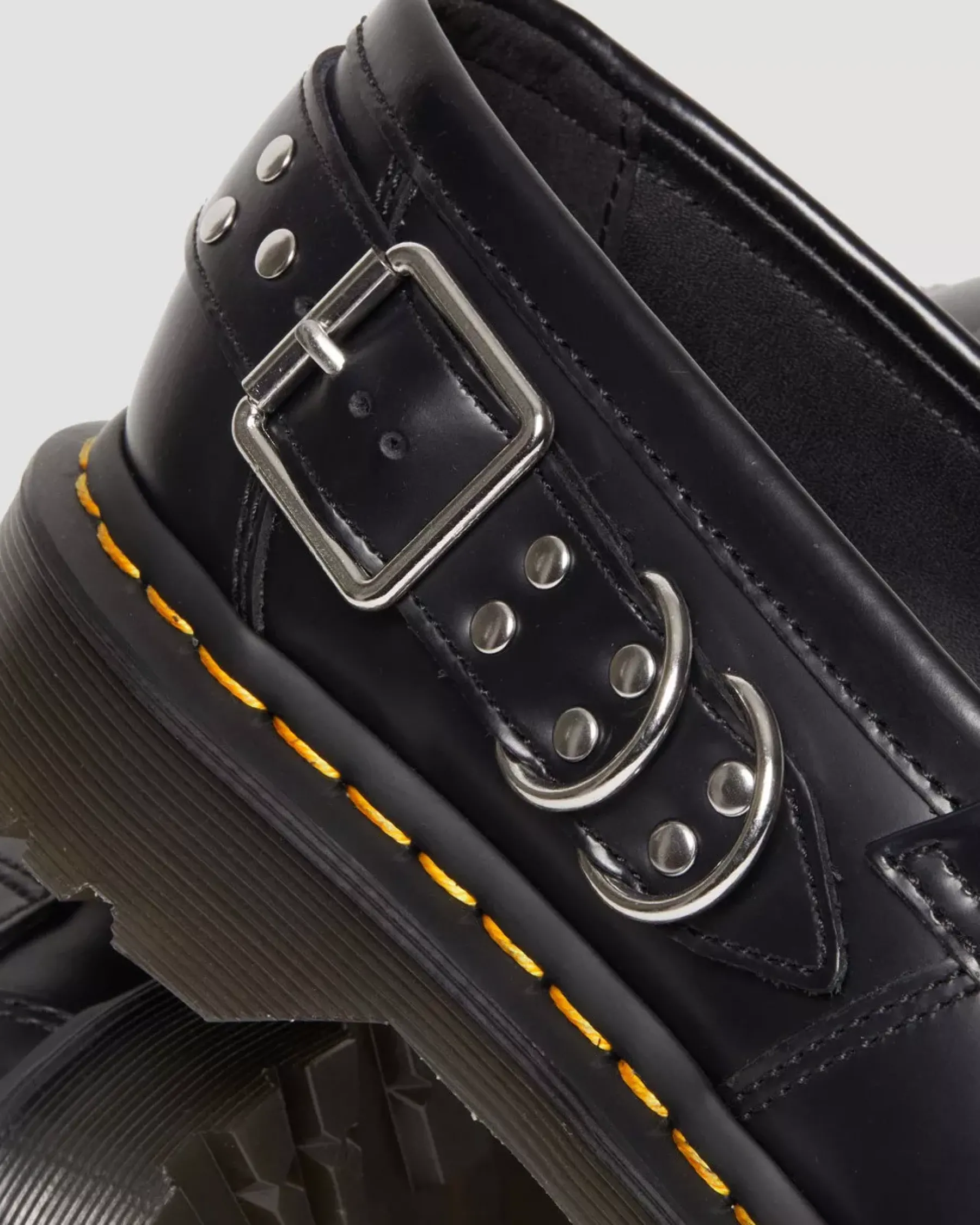 Originals|Shoes>Dr. Martens Adrian Hardware Polished Smooth Tassel Loafers Black — Polished Smooth
