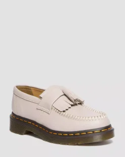 Sale|Originals>Dr. Martens Adrian Women's Virginia Leather Tassel Loafers VINTAGE TAUPE — Virginia