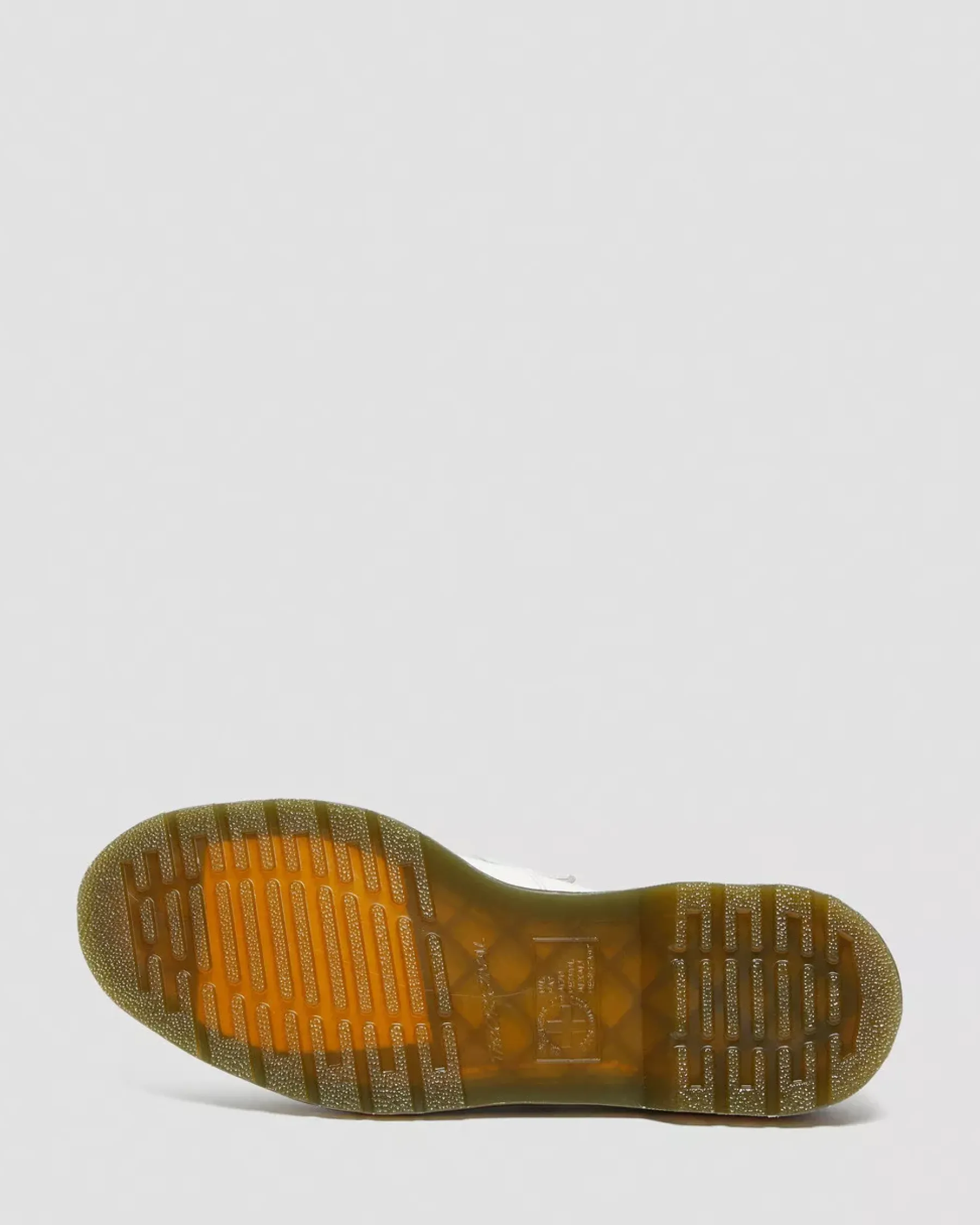 Sale|Originals>Dr. Martens Adrian Yellow Stitch Leather Tassel Loafers White — Smooth Leather