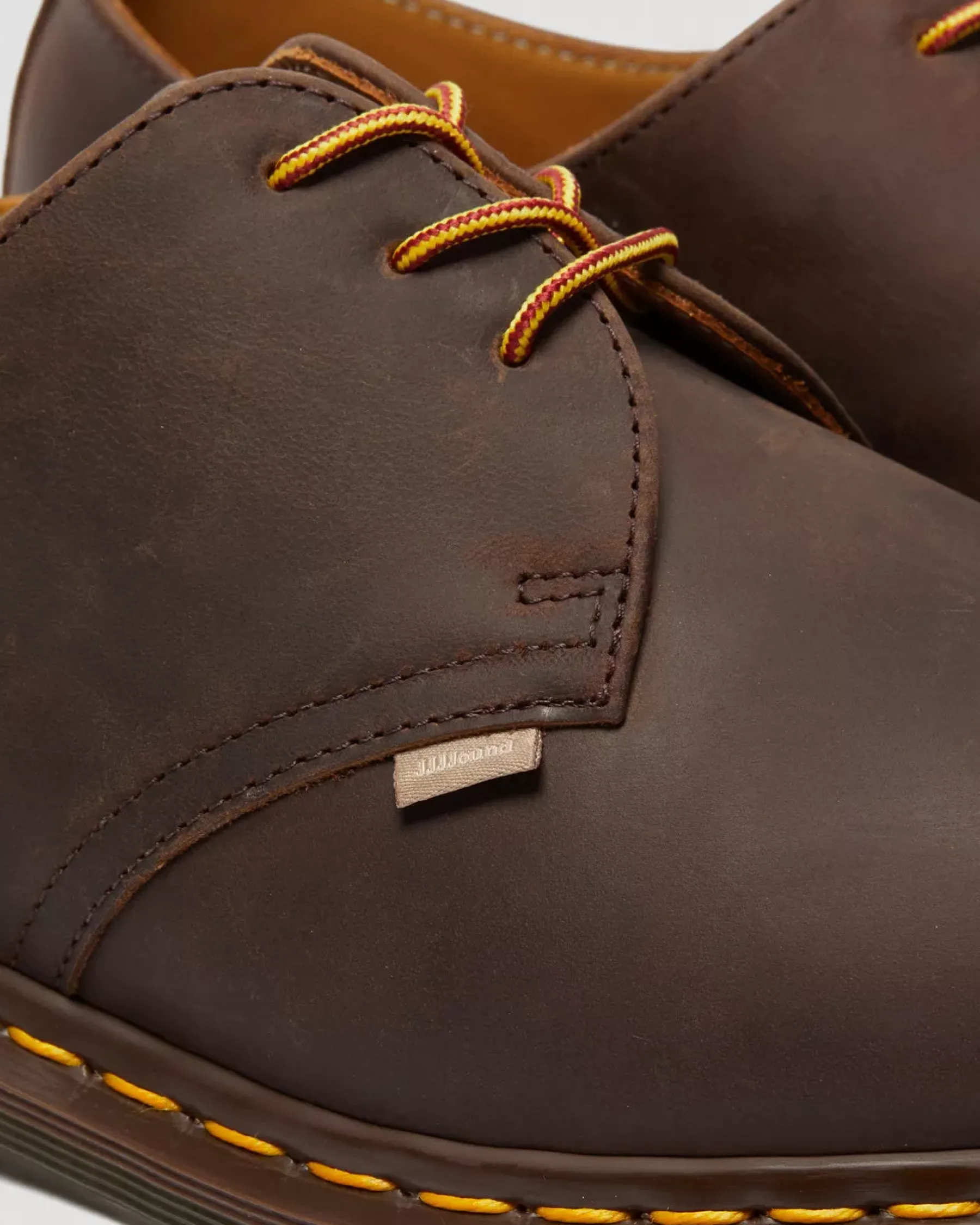 Sale|Oxfords>Dr. Martens Archie II JJJJound Crazy Horse Leather Lace Up Shoes Dark Brown — Crazy Horse
