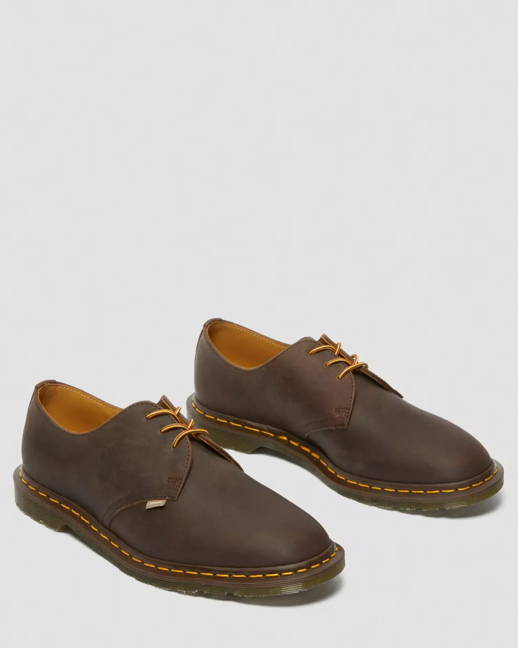 Sale|Oxfords>Dr. Martens Archie II JJJJound Crazy Horse Leather Lace Up Shoes Dark Brown — Crazy Horse