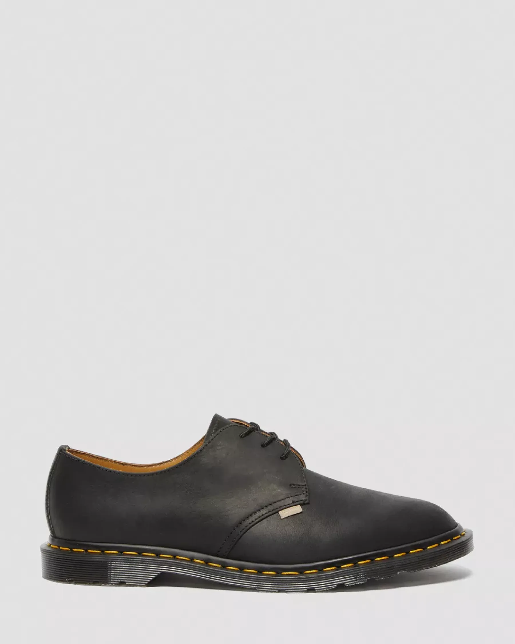 Sale|Oxfords>Dr. Martens Archie II JJJJound Wyoming Leather Lace Up Shoes Black — Wyoming