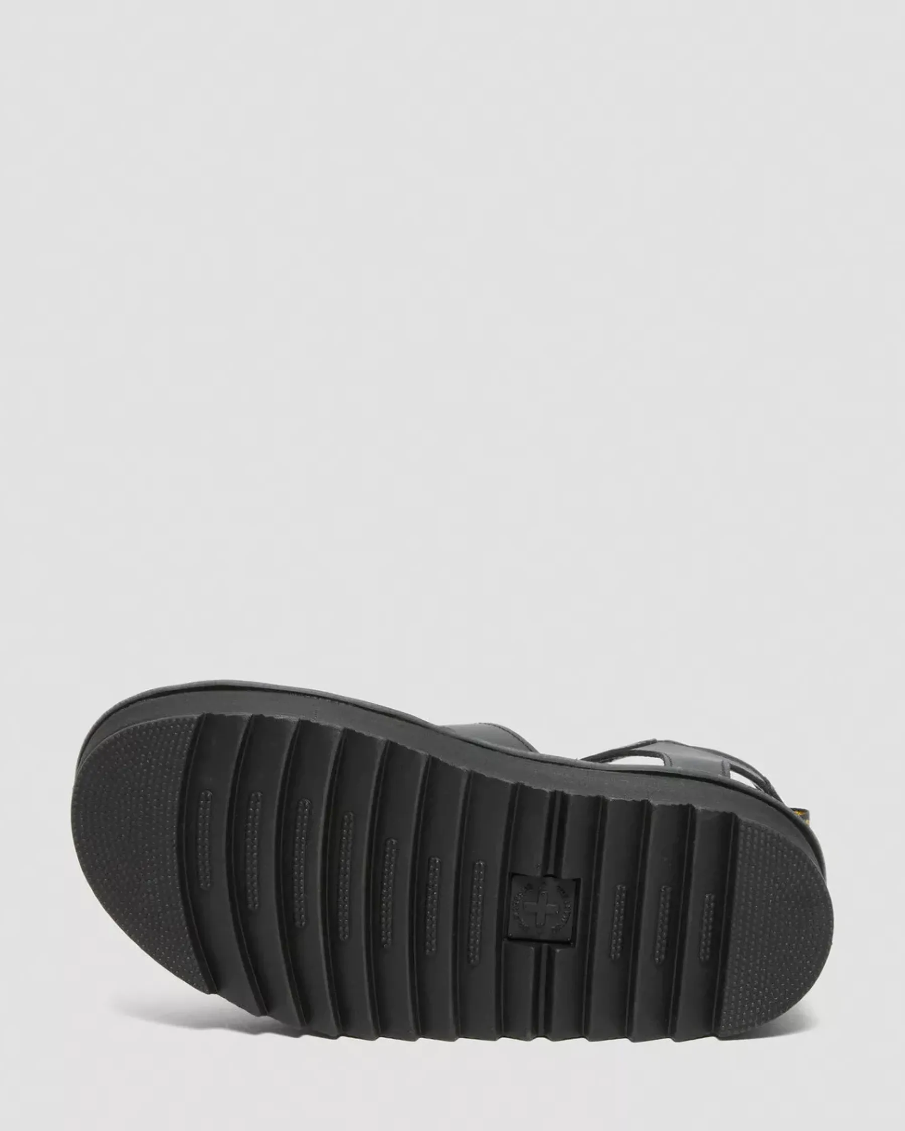 Bestsellers|Platform Sandals>Dr. Martens Blaire Hydro Leather Platform Strap Sandals Black — Hydro Leather