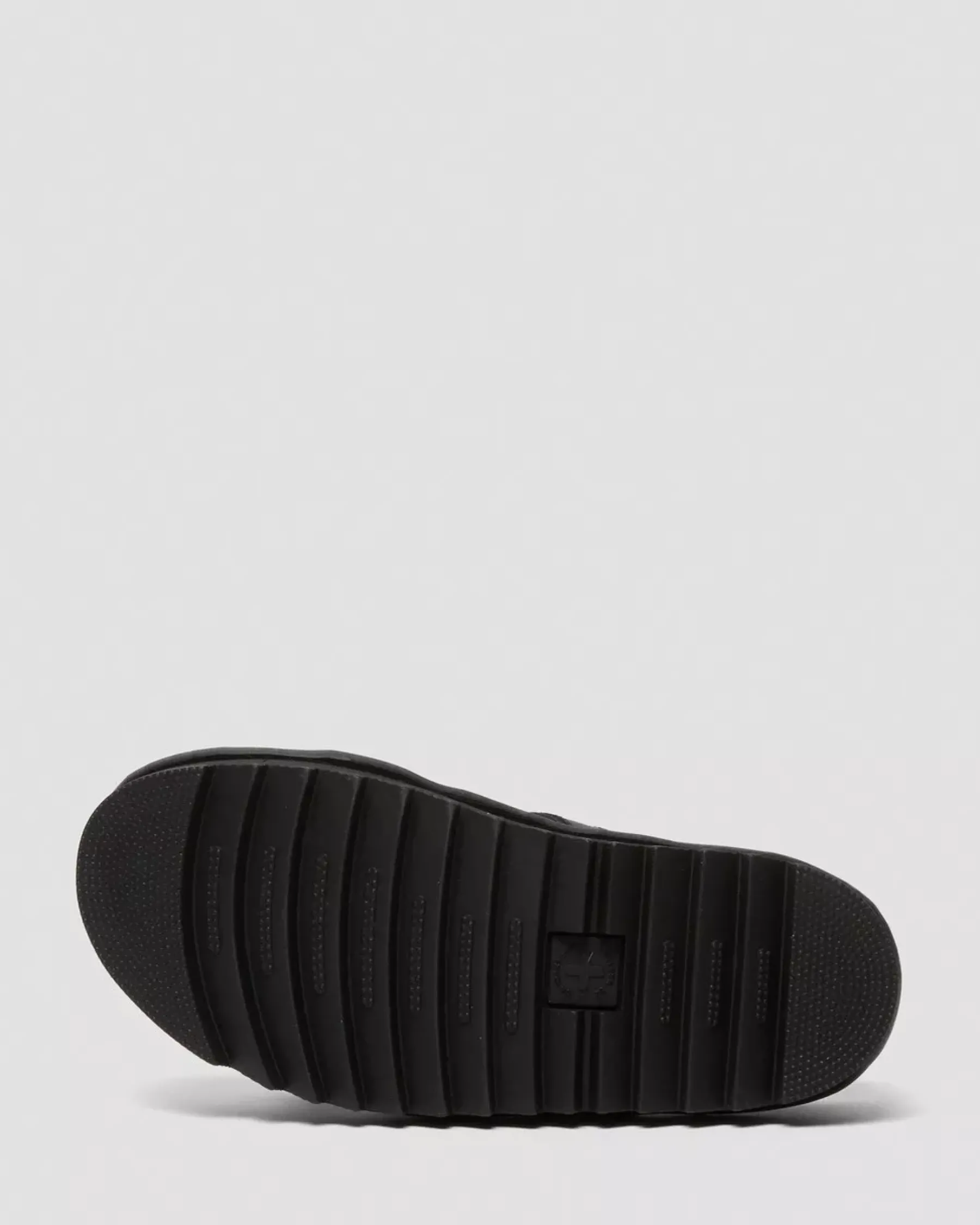 Bestsellers|Platform Sandals>Dr. Martens Blaire Leather Slide Sandals Black — Hydro Leather