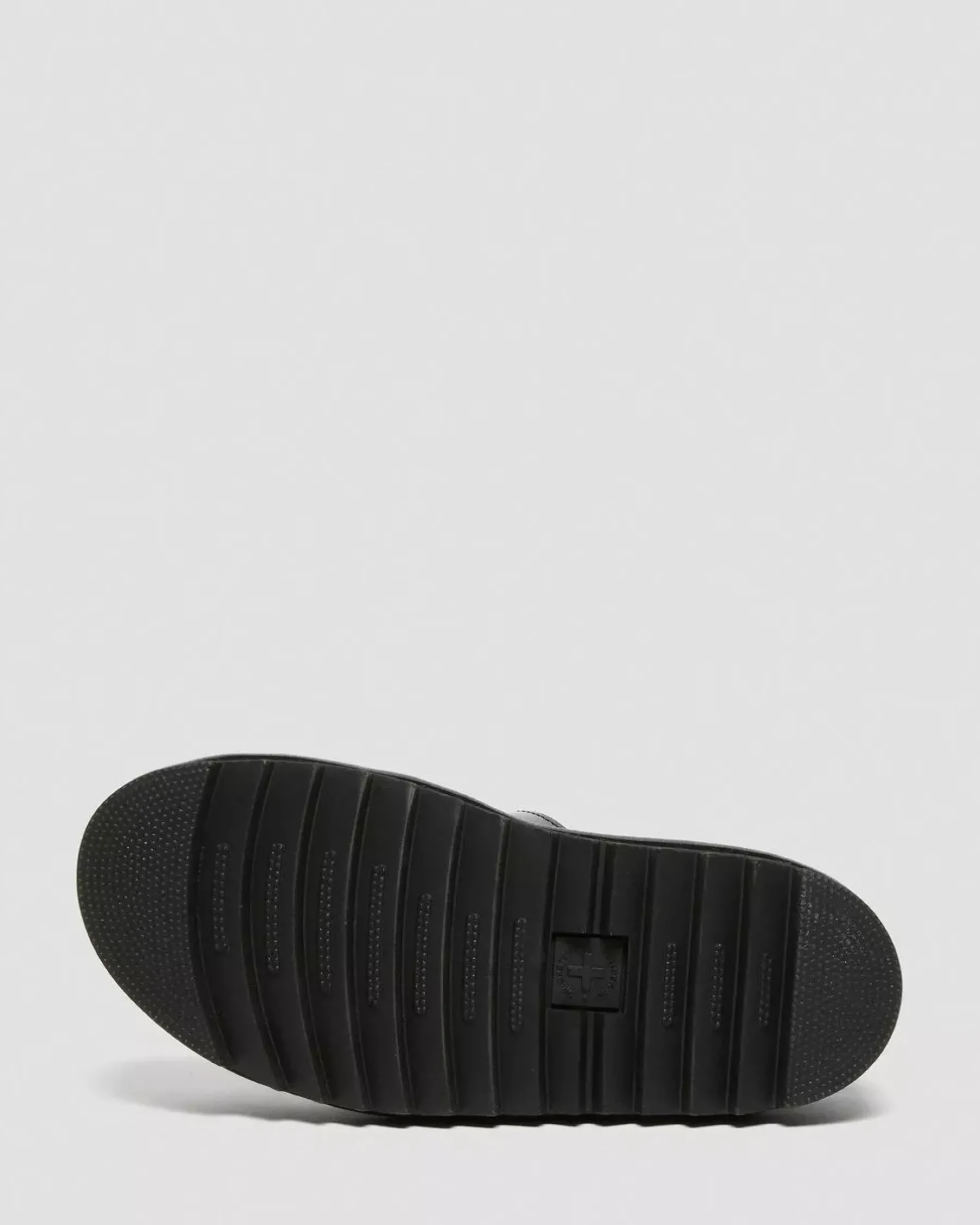 Platform Sandals|Strap Sandals>Dr. Martens Blaire Patent Leather Strap Sandals Black — Patent Leather