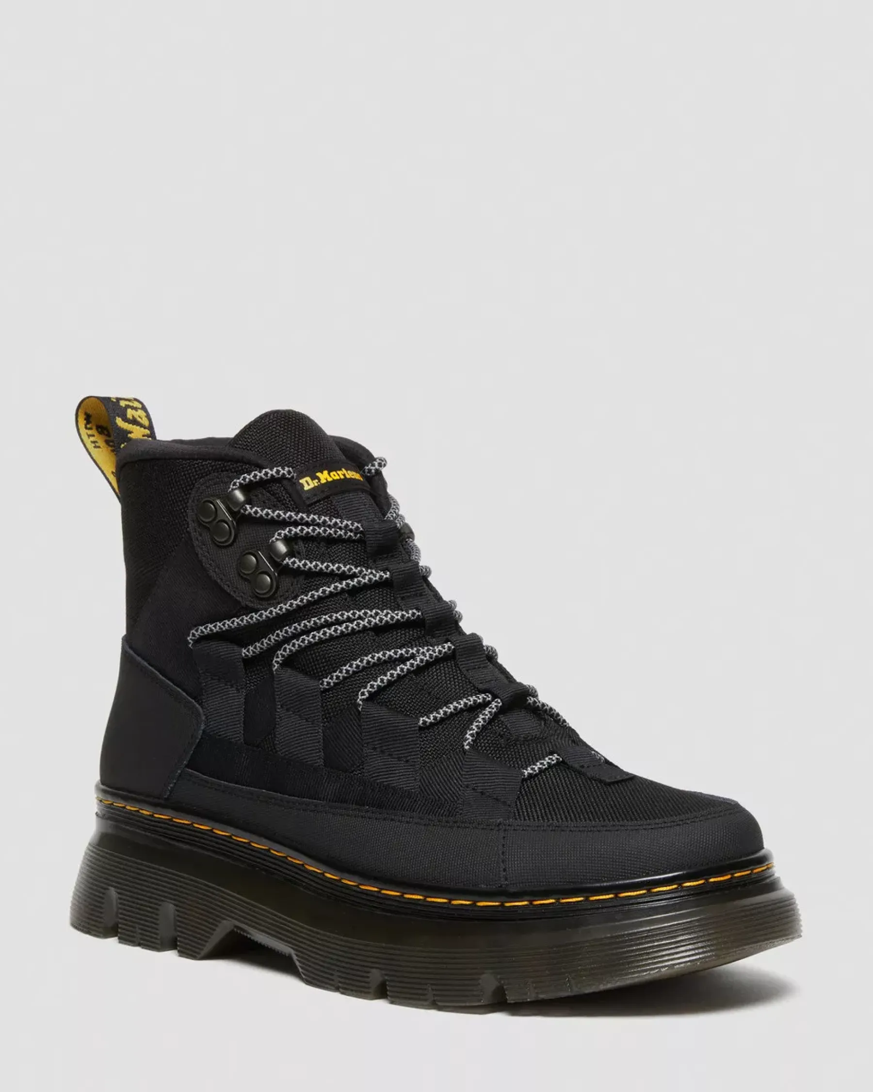 Sale|Casual Boots>Dr. Martens Boury Leather Casual Boots Black — Ajax+Extra Tough 50/50