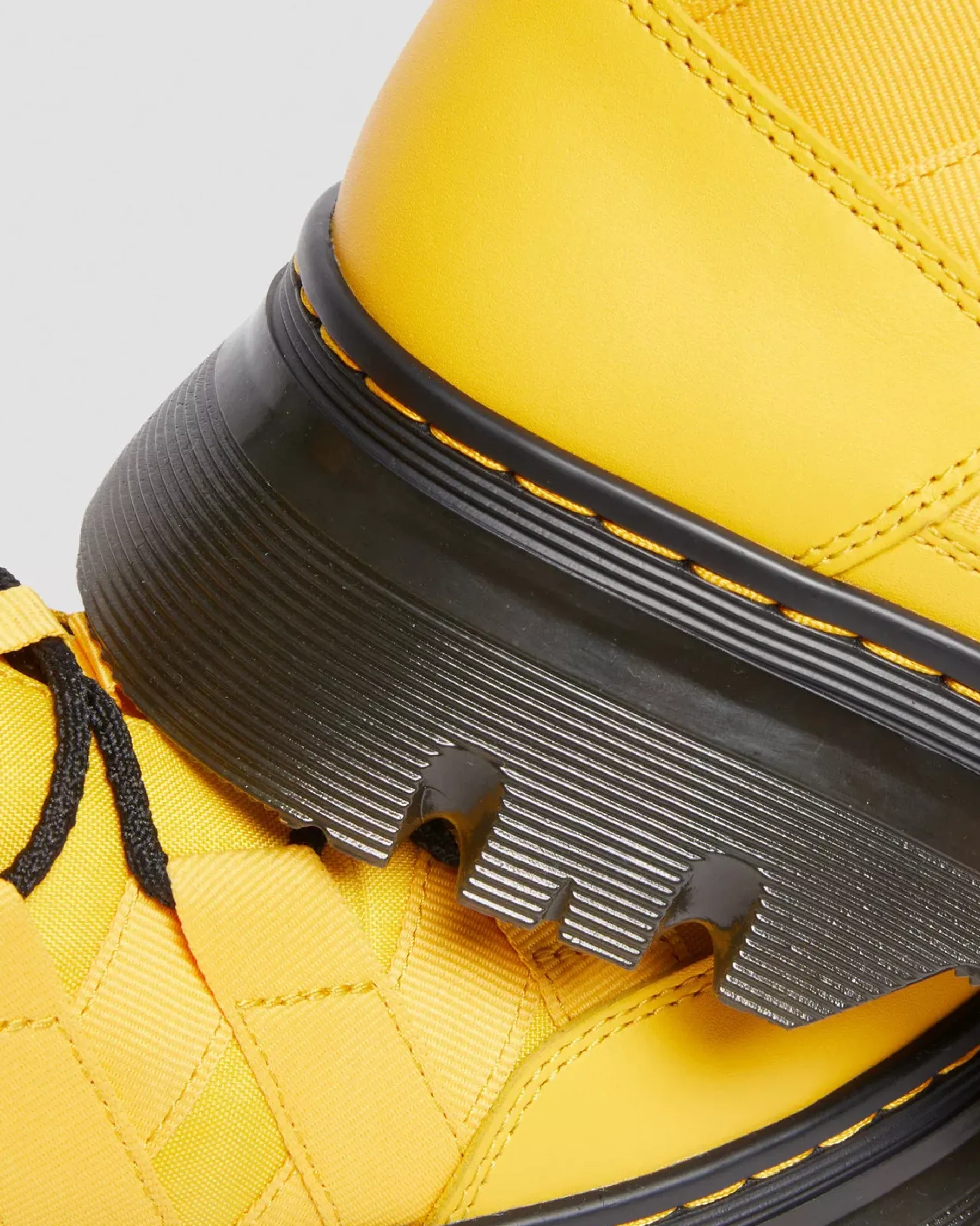 Sale|Casual Boots>Dr. Martens Boury Nylon & Leather Casual Boots Yellow — Cyclone Nylon+Lapstone