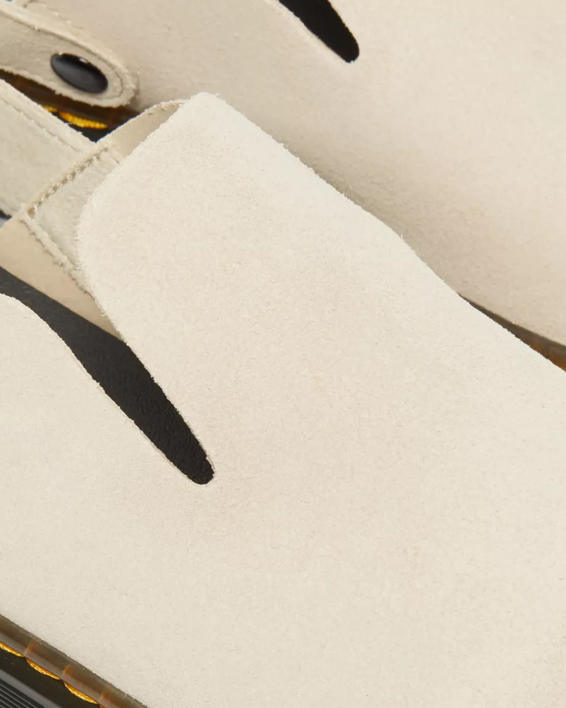 Bestsellers|Mules & Slides>Dr. Martens Carlson Suede Casual Slingback Mules Sand — E.H.Suede
