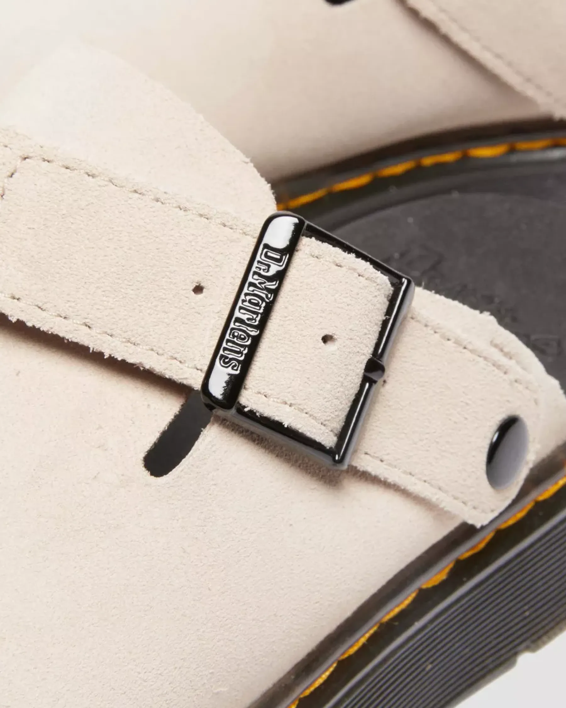 Bestsellers|Mules & Slides>Dr. Martens Carlson Suede Casual Slingback Mules Sand — E.H.Suede