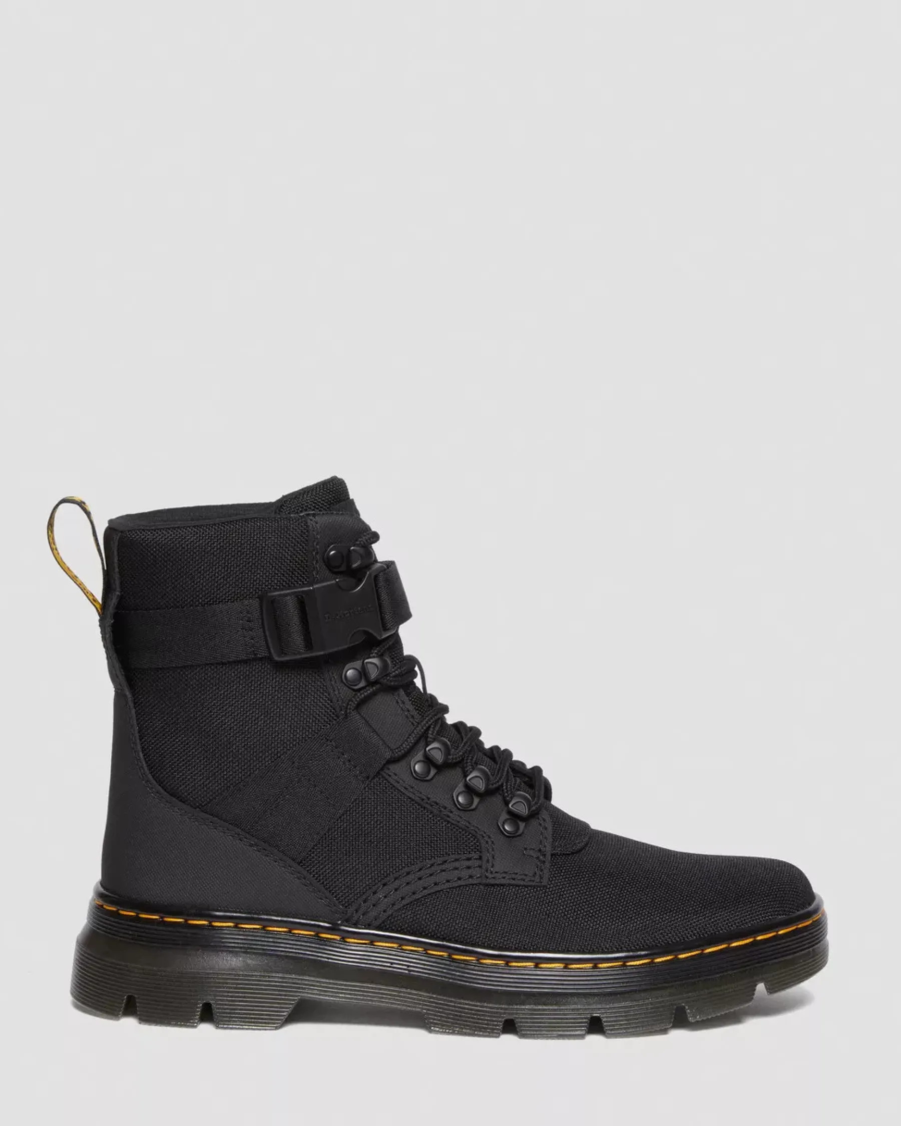 Casual Boots|Ankle Boots>Dr. Martens Combs Tech II Extra Tough Utility Boots Black — Ajax+Extra Tough 50/50